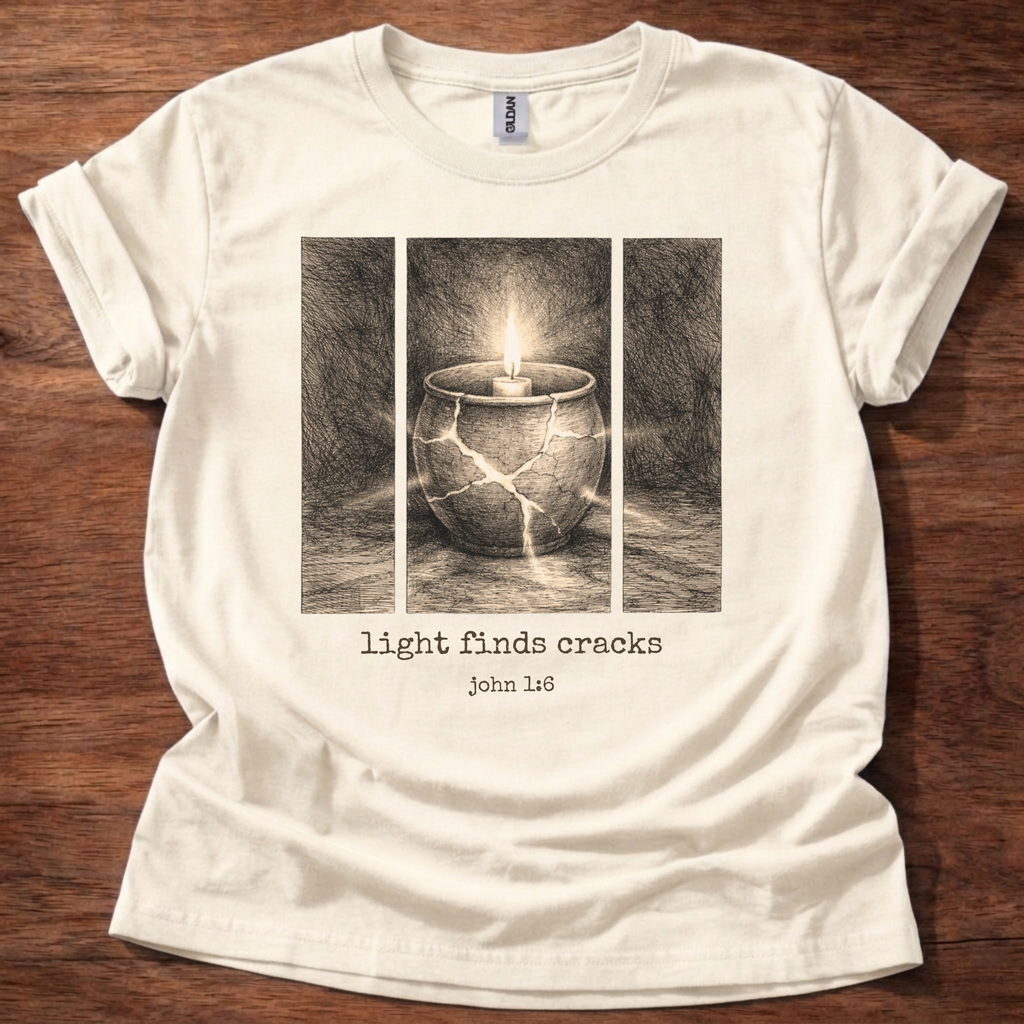 Light finds cracks T-Shirt