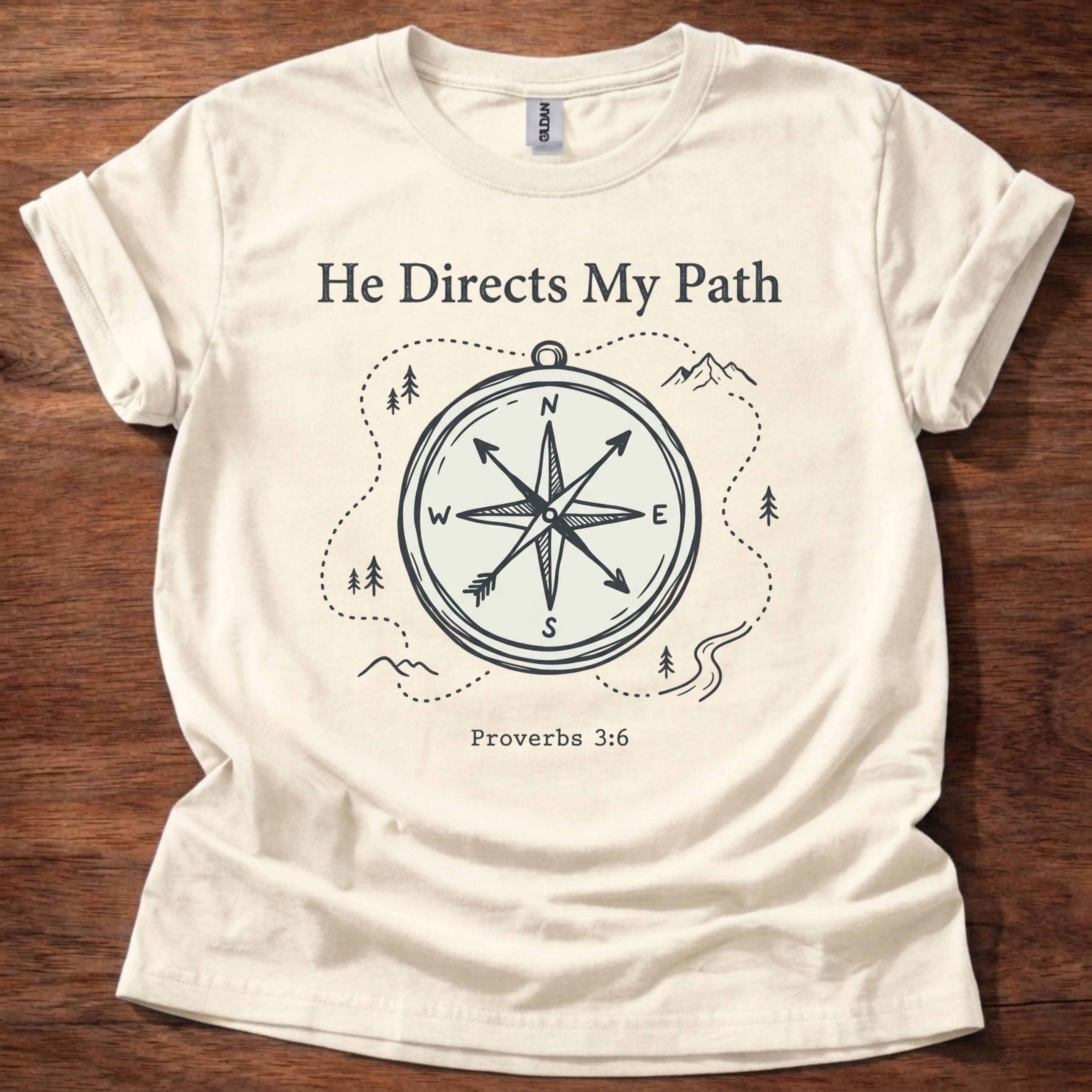 He Directs My Path T-Shirt