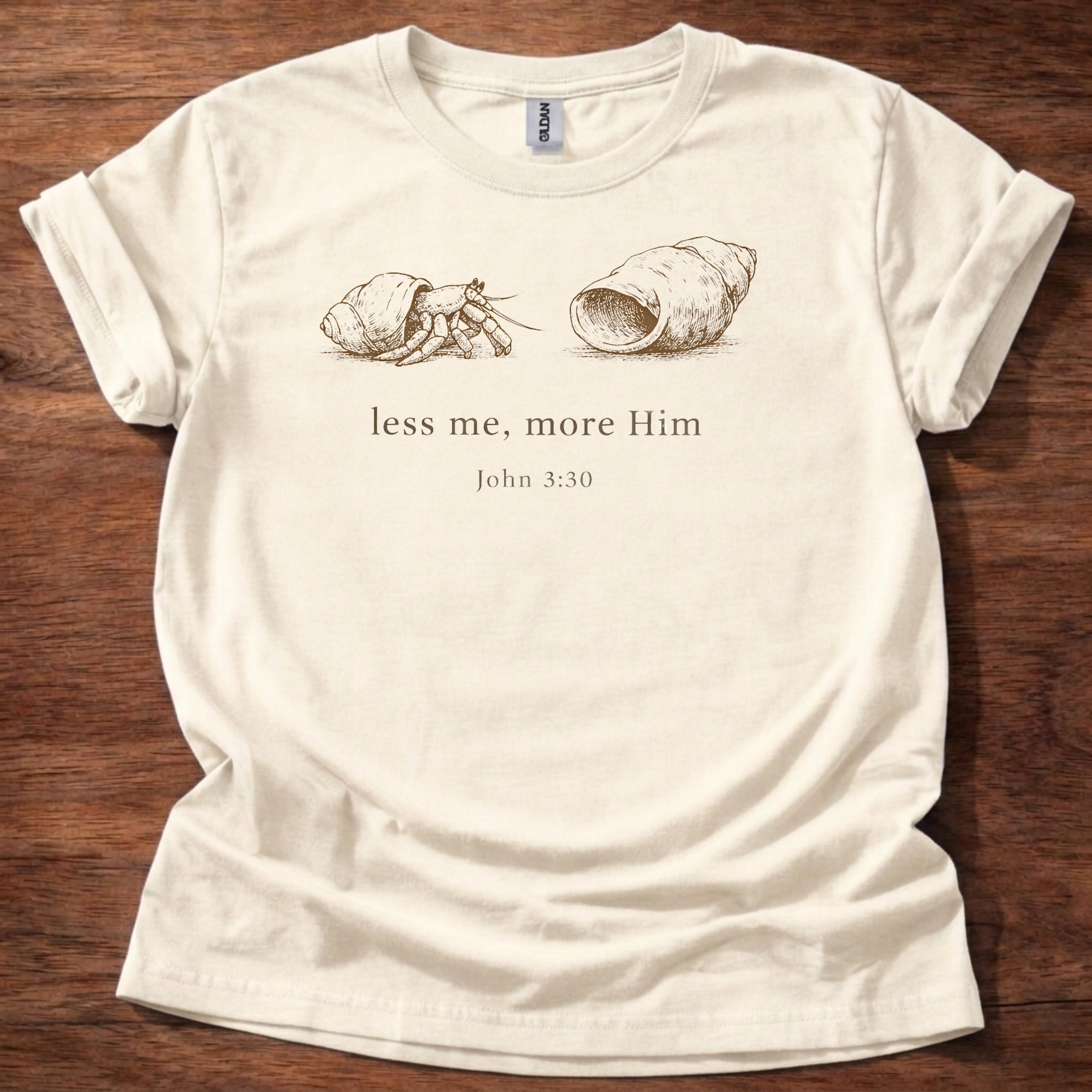Less me, more Him T-Shirt