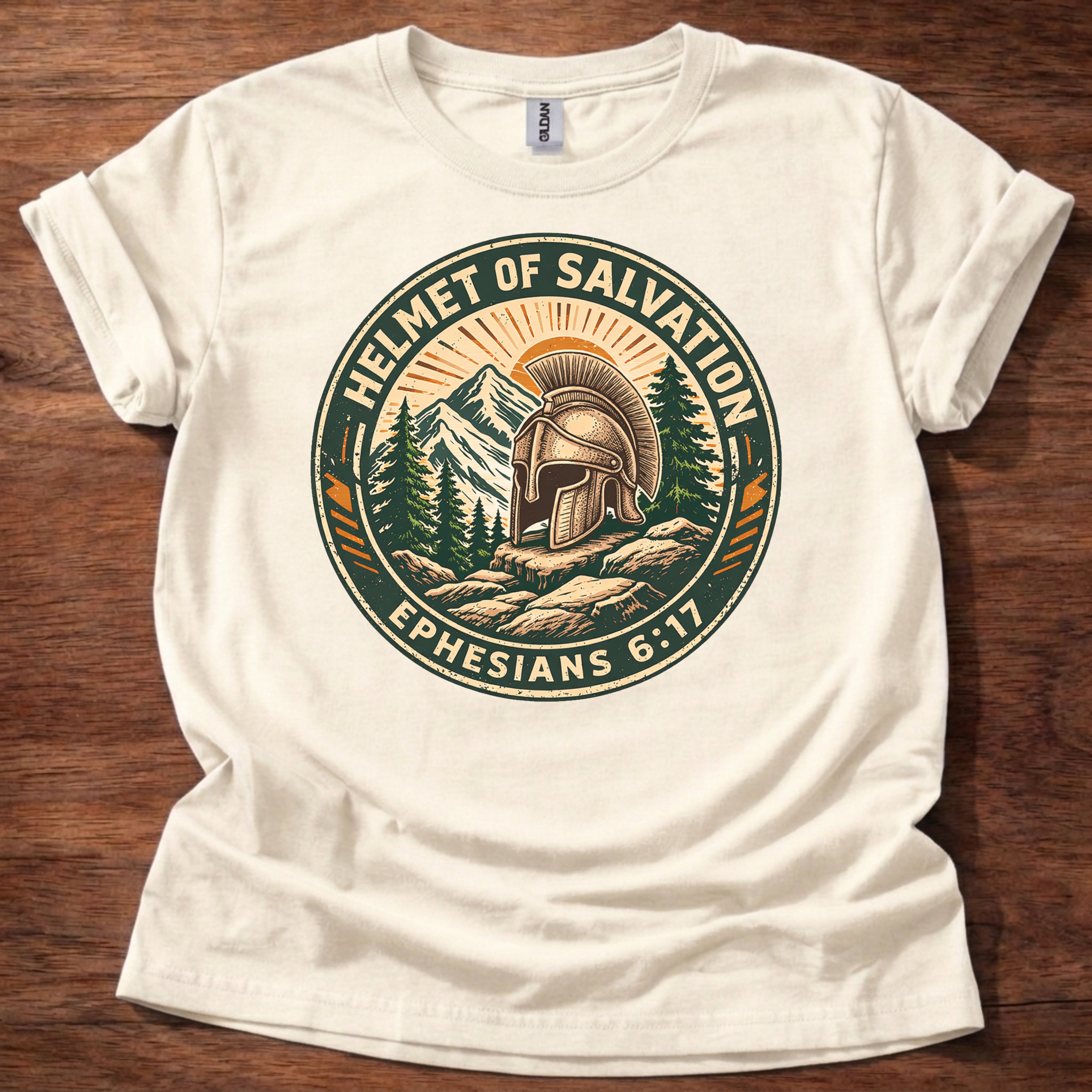 Helmet of Salvation T-Shirt