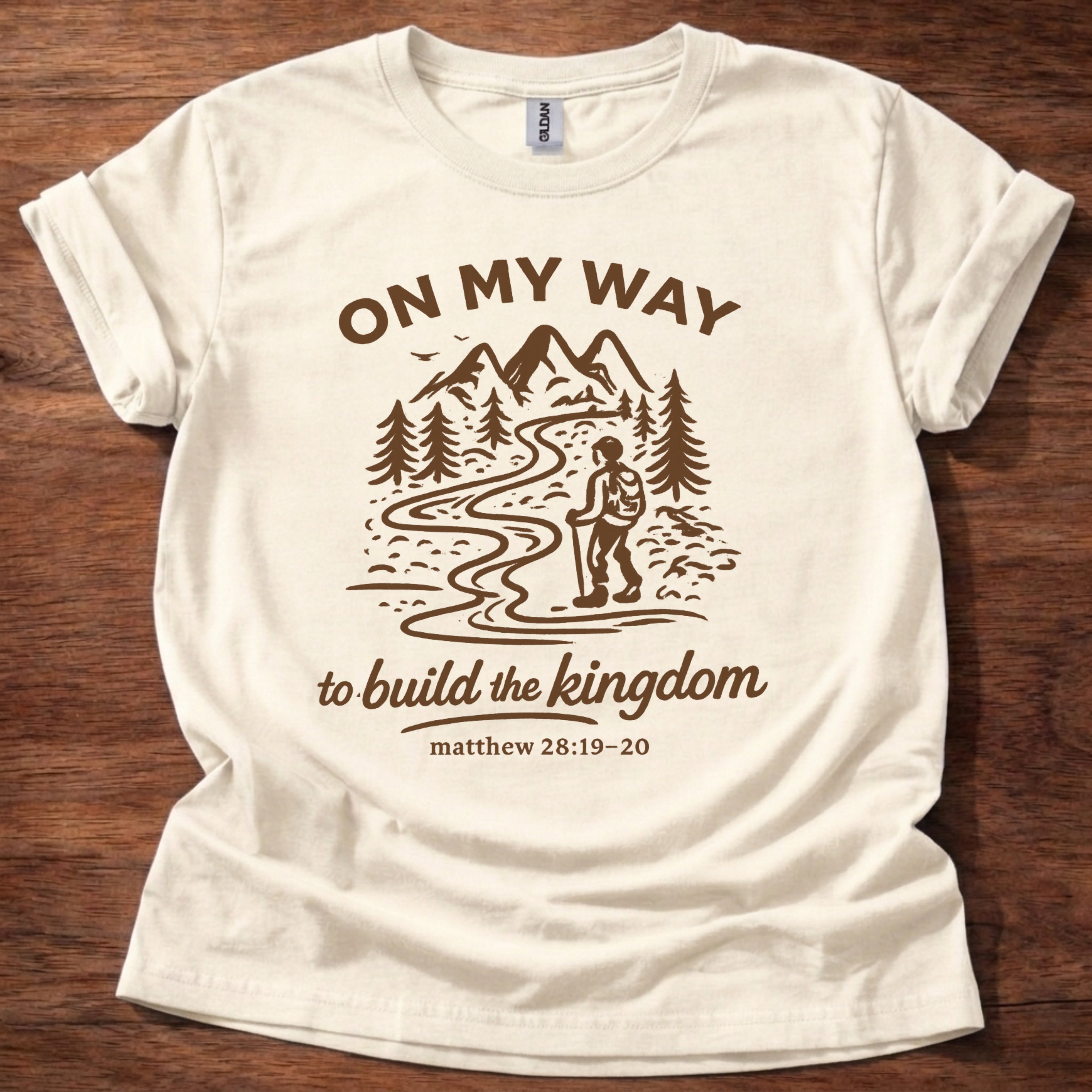 On My Way to build the Kingdom T-Shirt