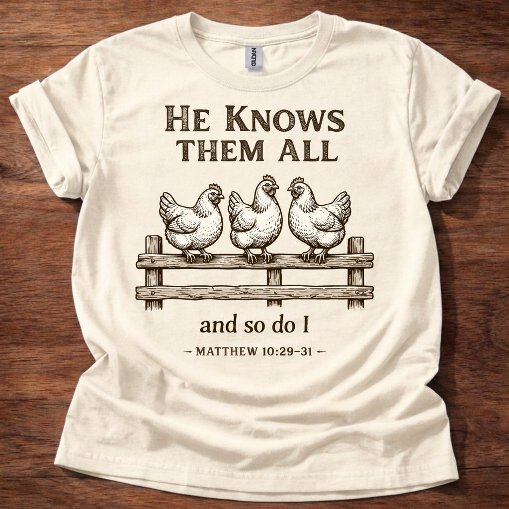 He Knows Them All T-Shirt