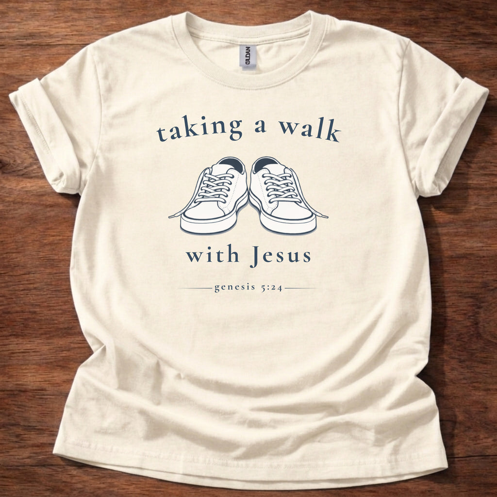 Taking a walk with Jesus T-Shirt