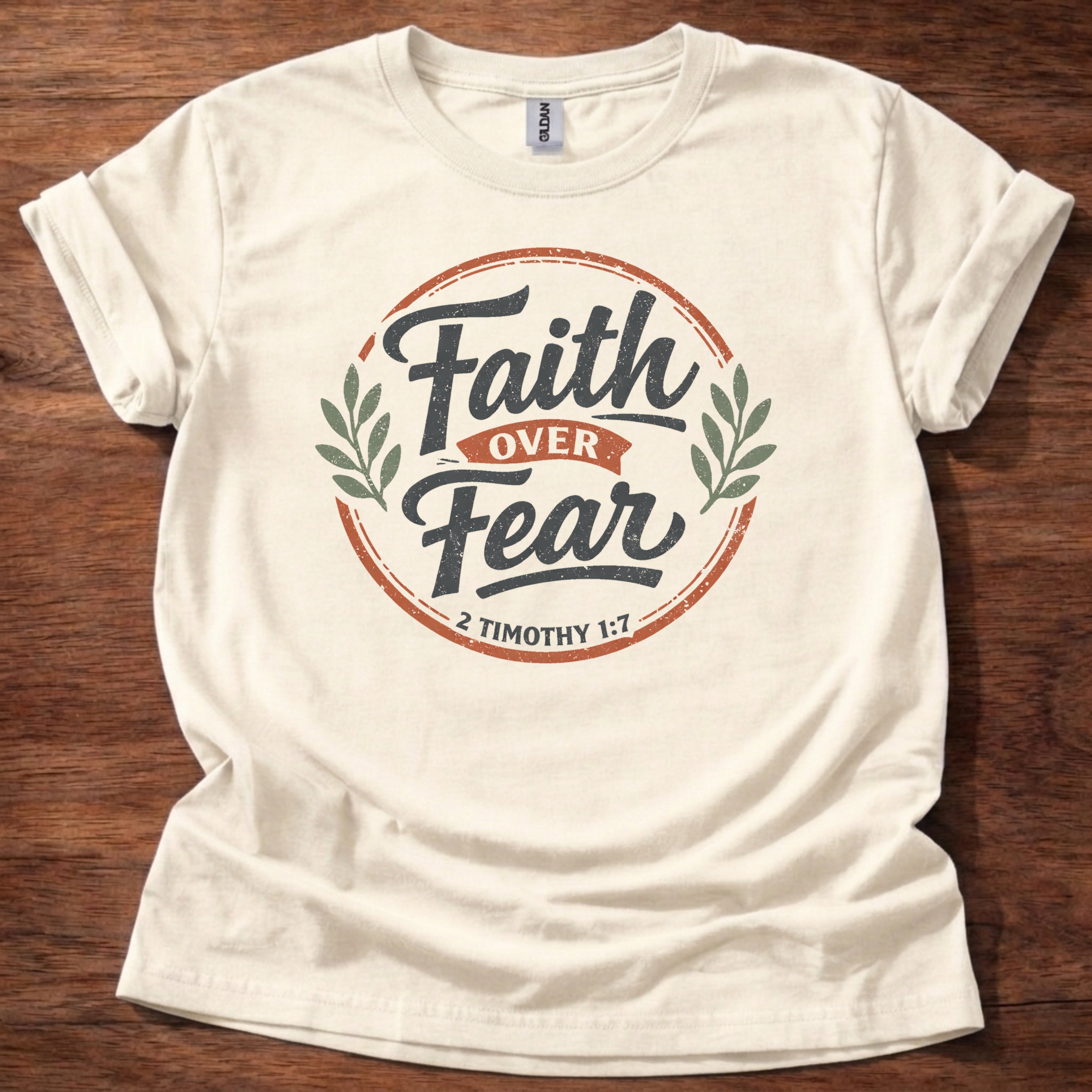 Faith over fear in color T-Shirt