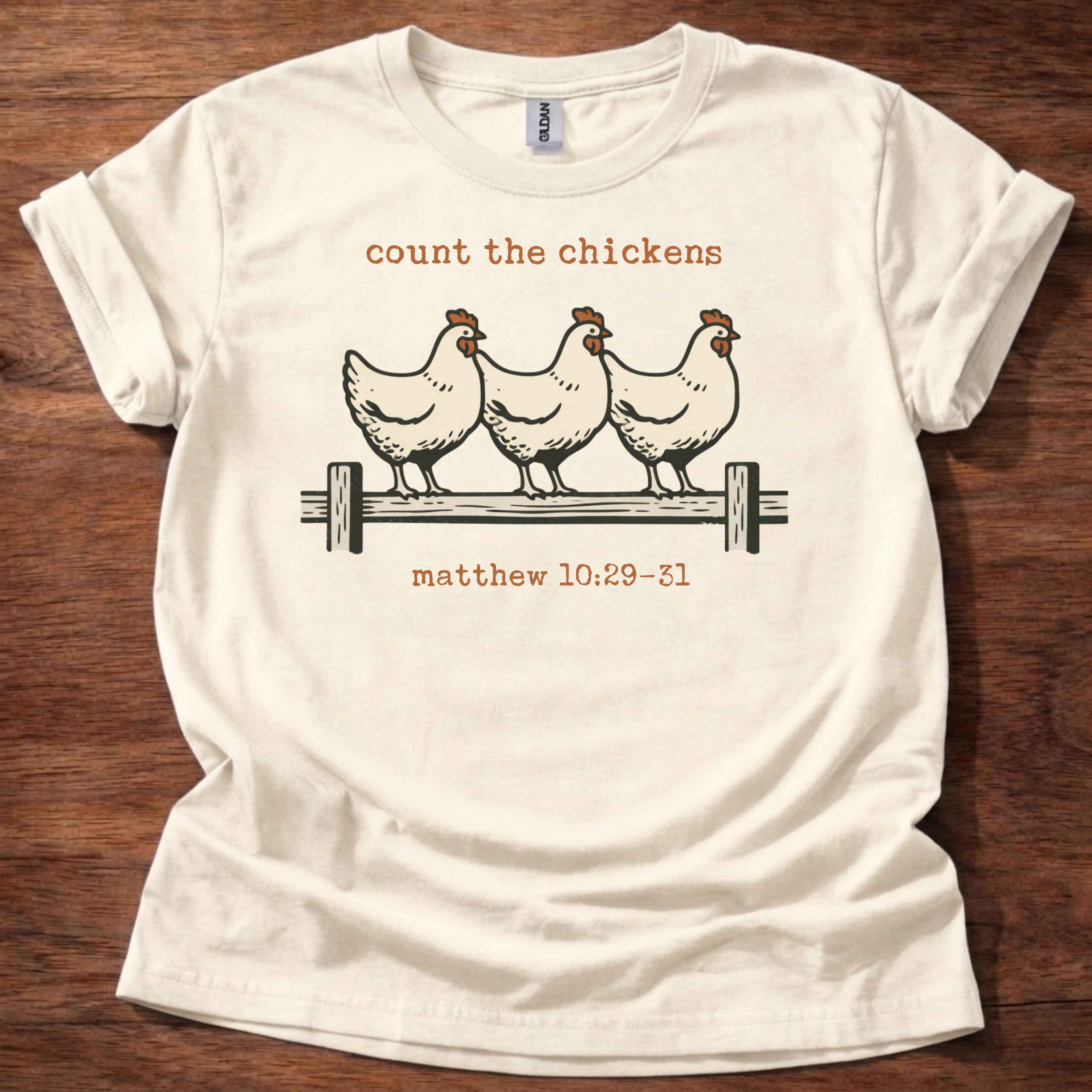 Count the chickens T-Shirt