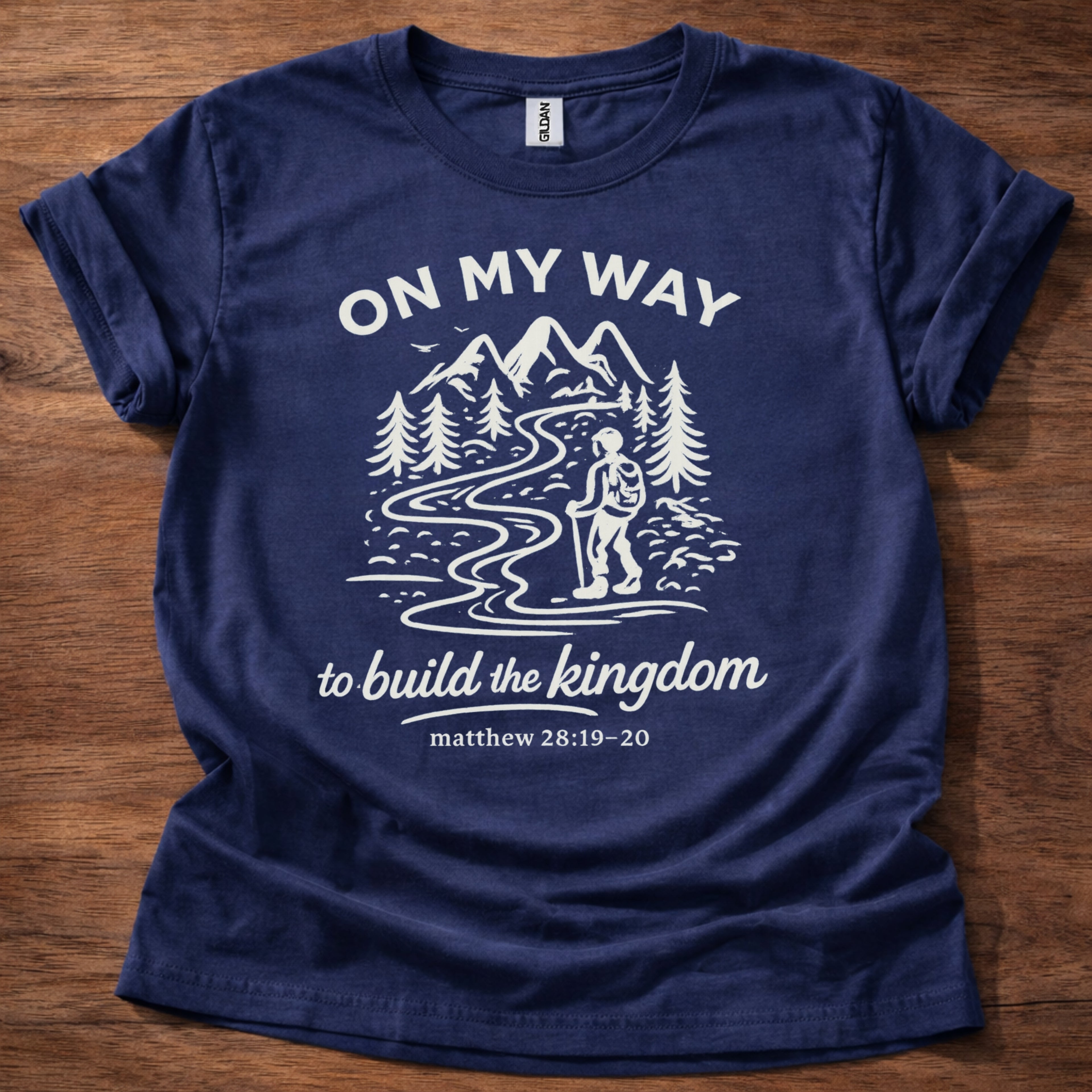 On My Way to build the Kingdom T-Shirt