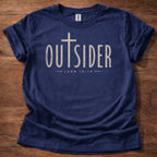 Navy Charcoal Christian Outsider T-Shirt 