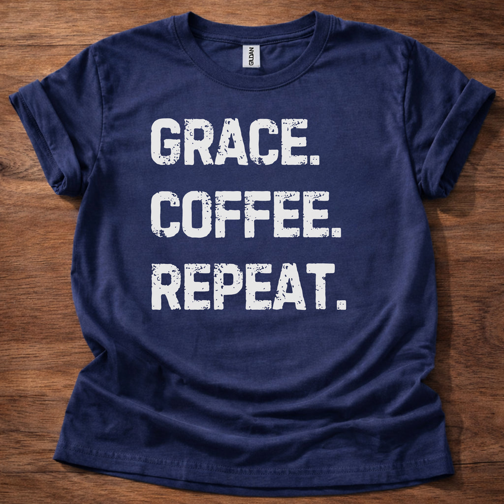 Grace. Coffee. Repeat T-Shirt