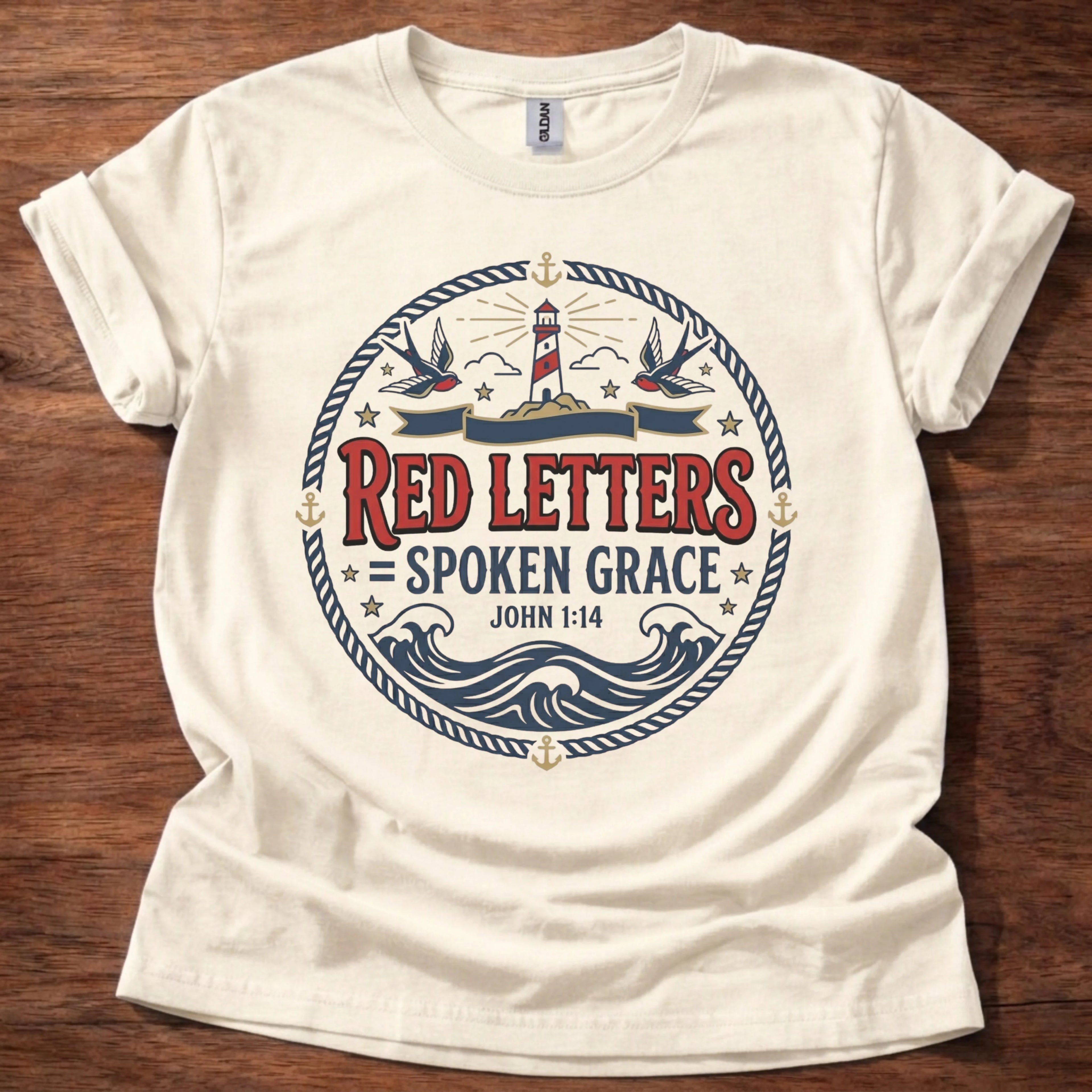 Red Letters Grace T-Shirt