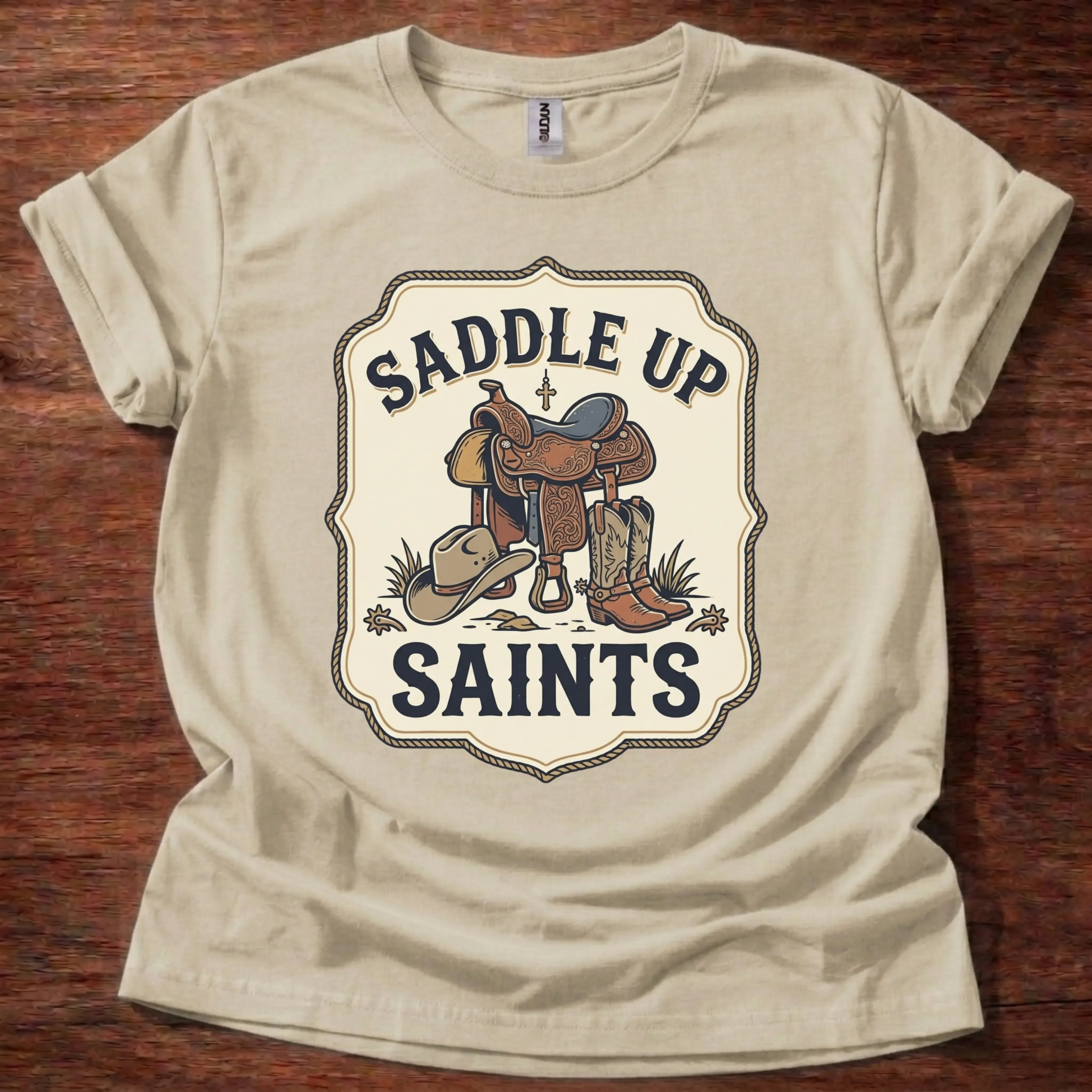 Saddle Up Saints T-Shirt