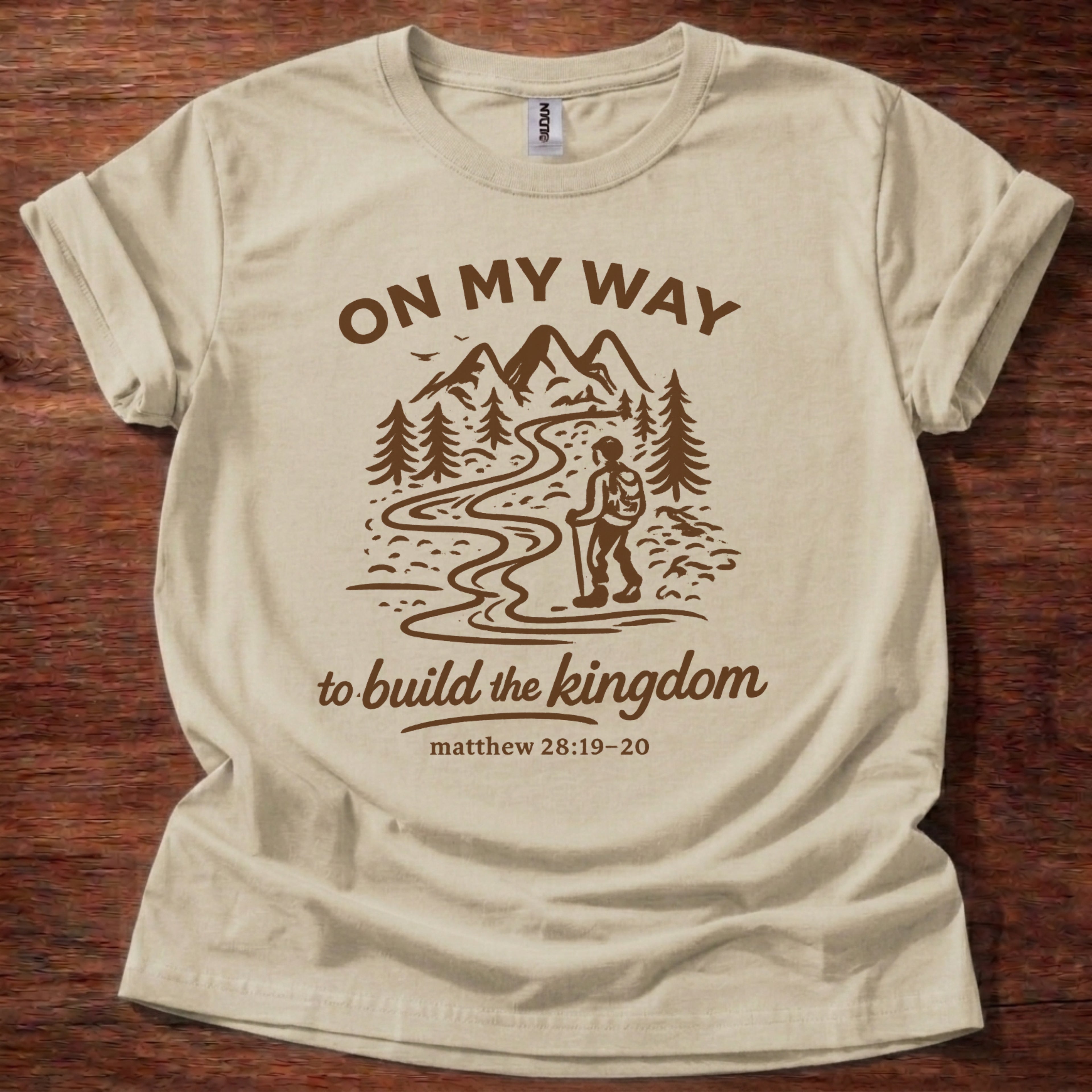 On My Way to build the Kingdom T-Shirt