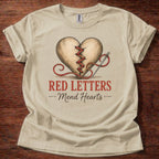 Red Letters Mend Hearts T-Shirt