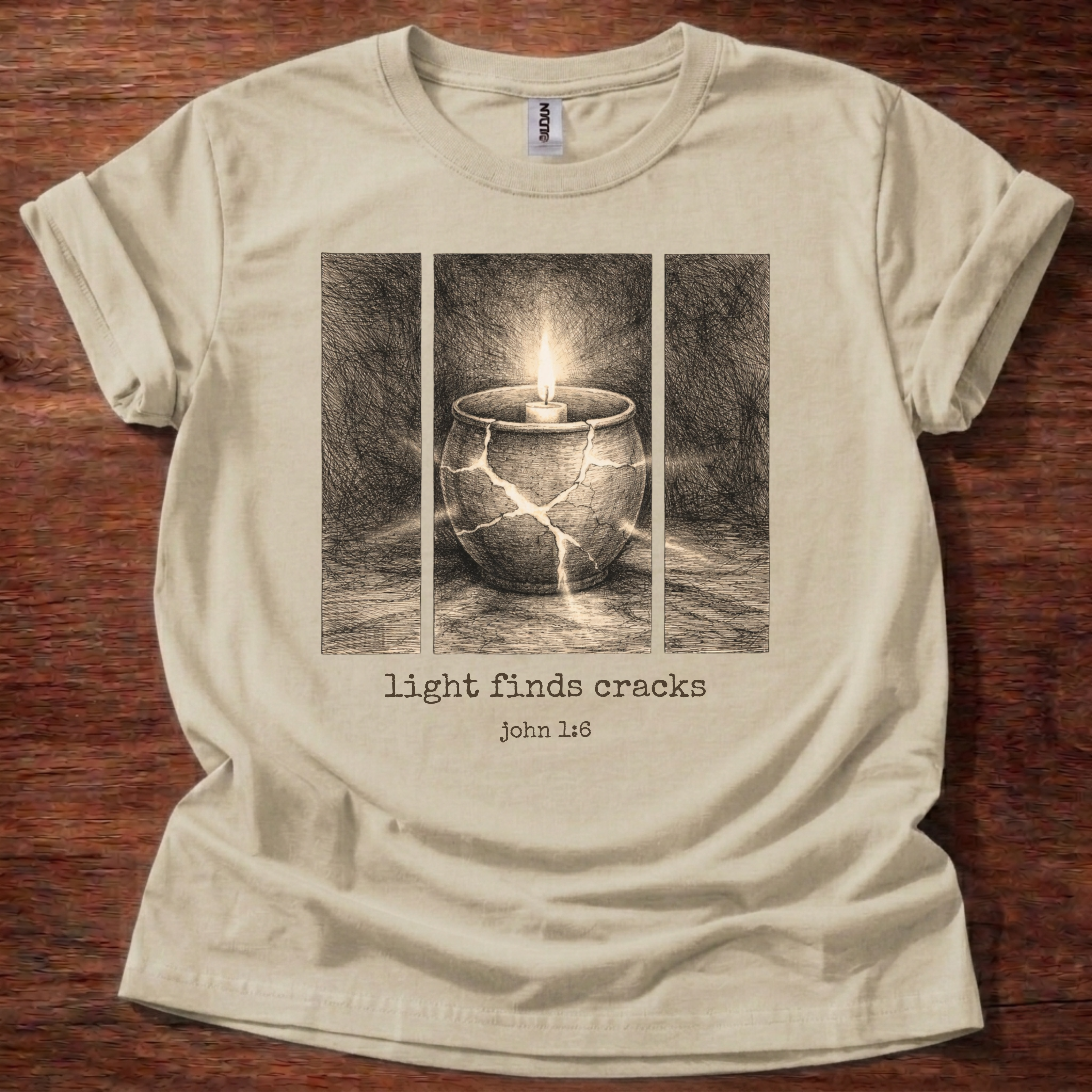 Light finds cracks T-Shirt
