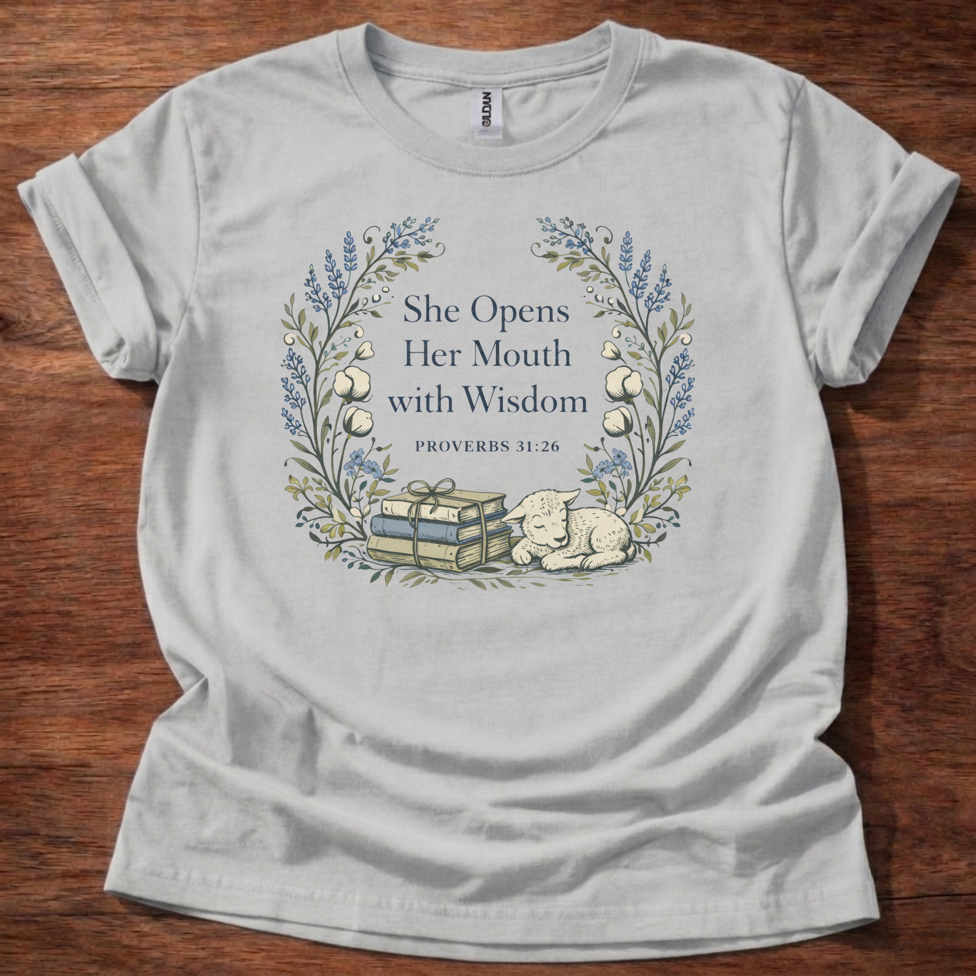 She opens her mouth with wisdom T-Shirt