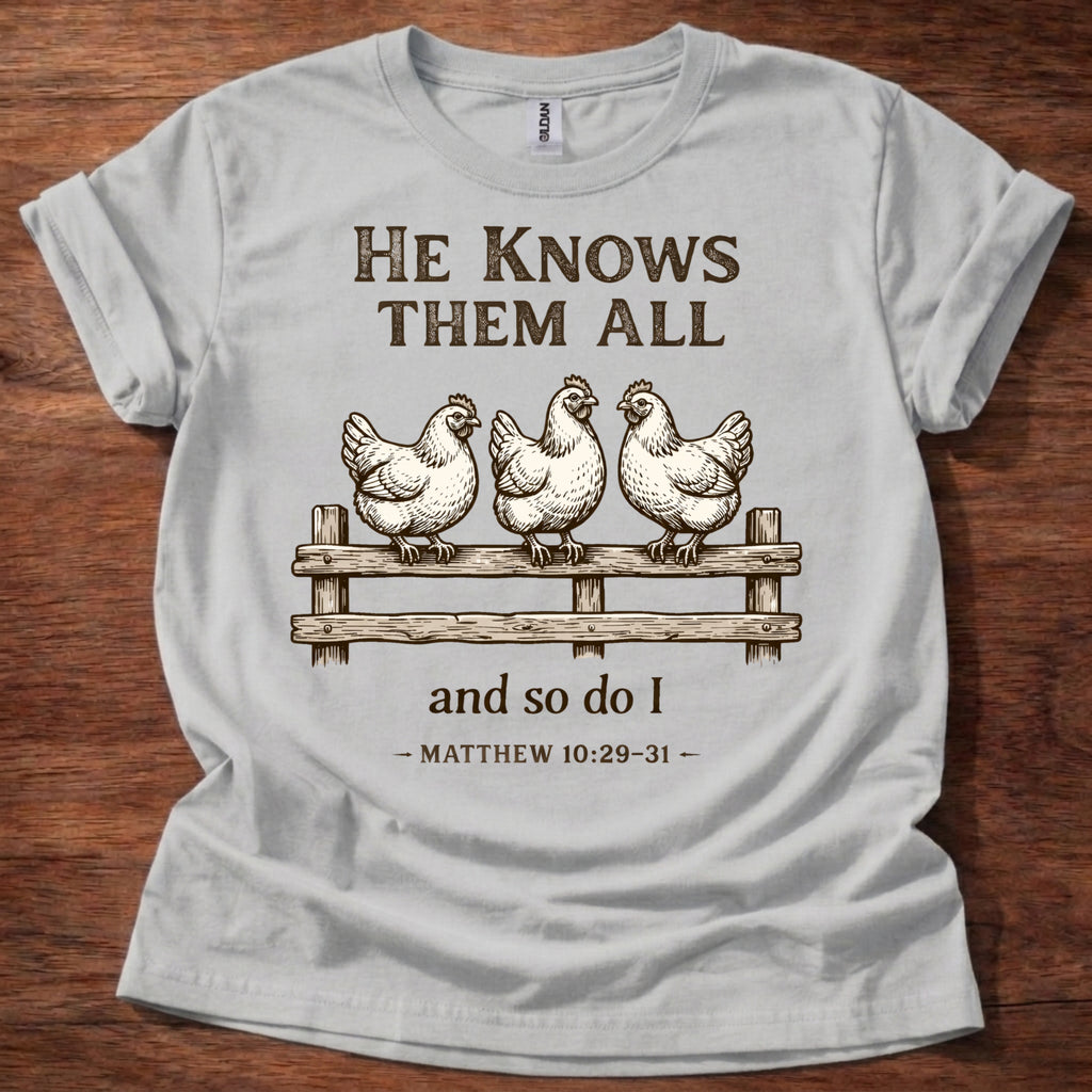 He Knows Them All T-Shirt