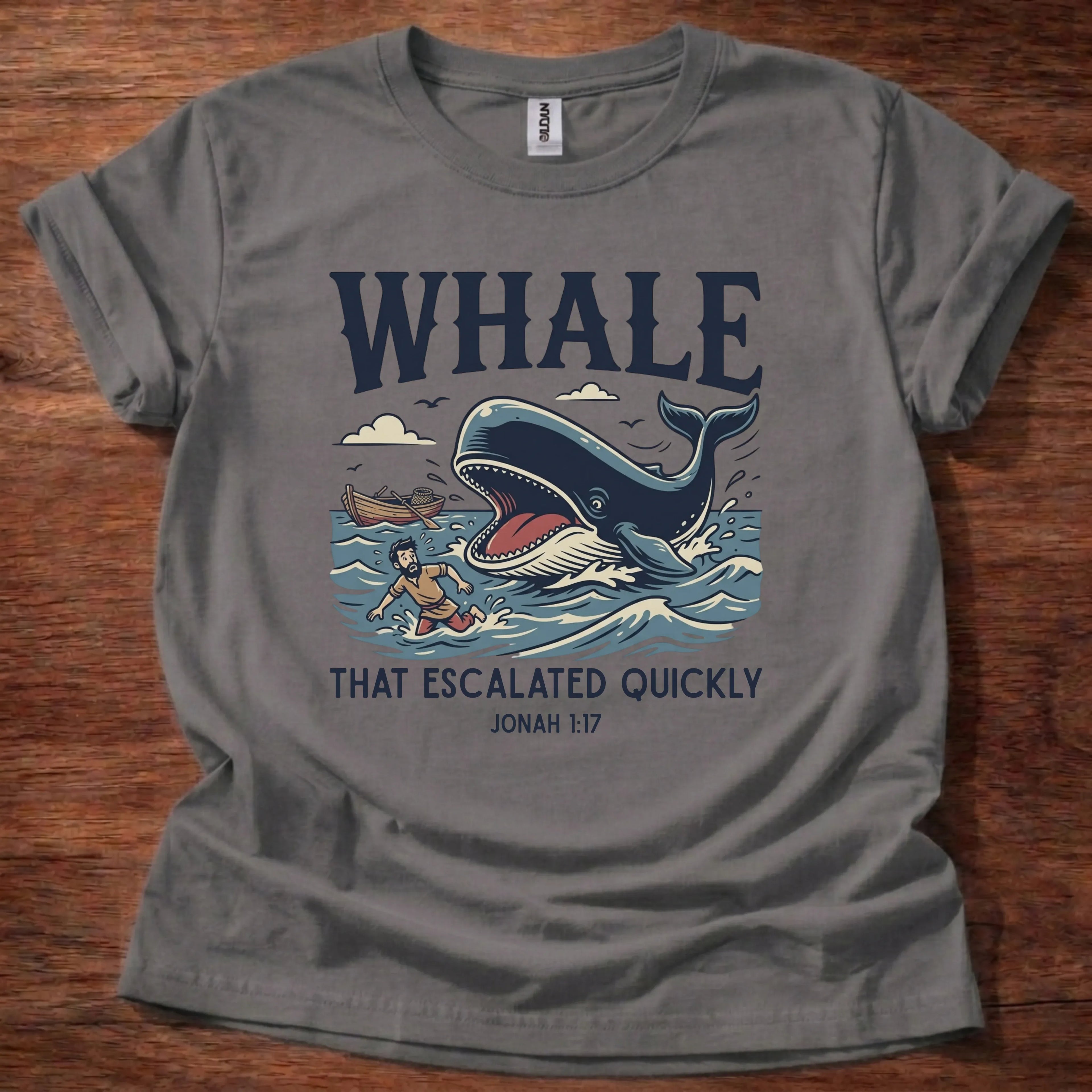 Whale Escalated Quickly T-Shirt