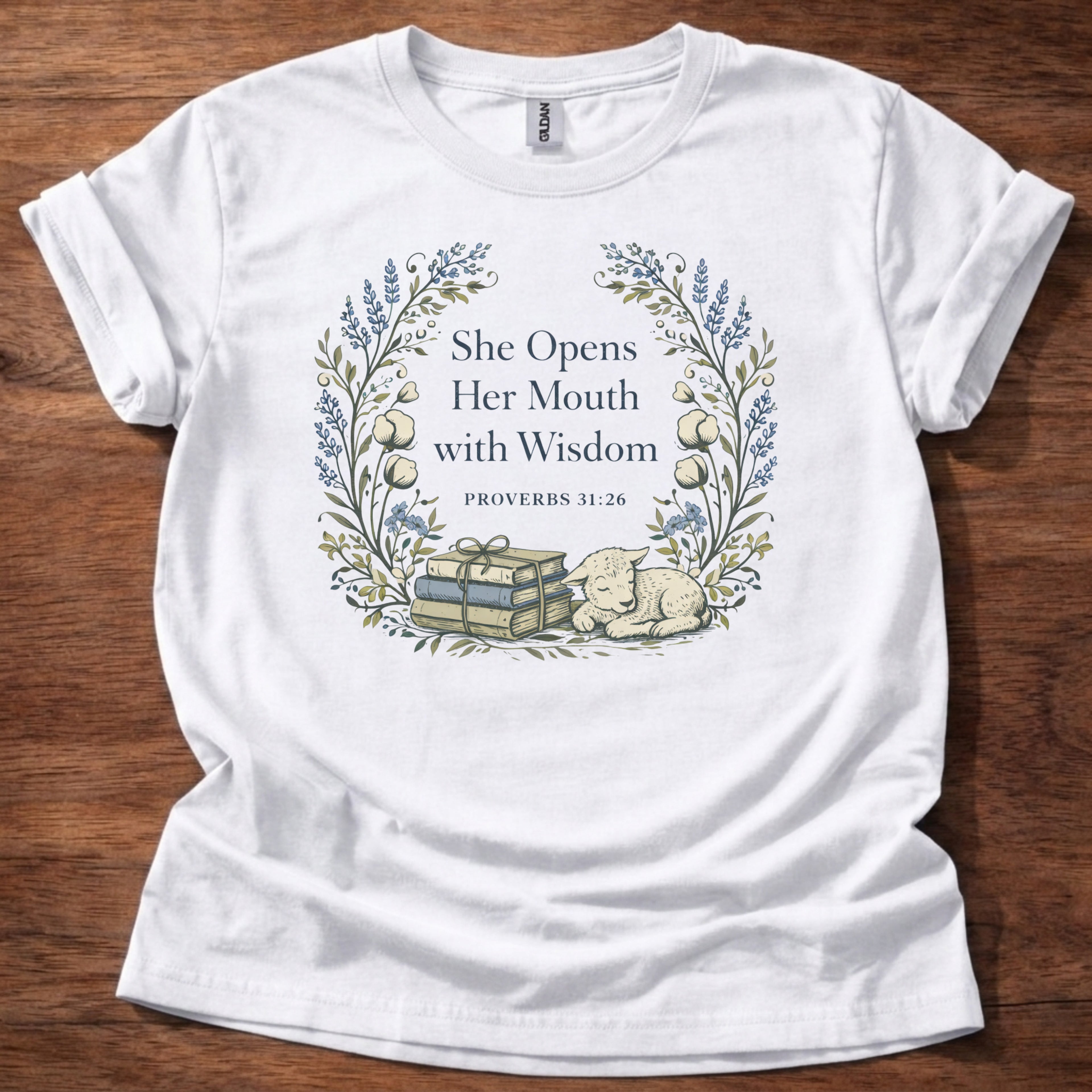 She opens her mouth with wisdom T-Shirt