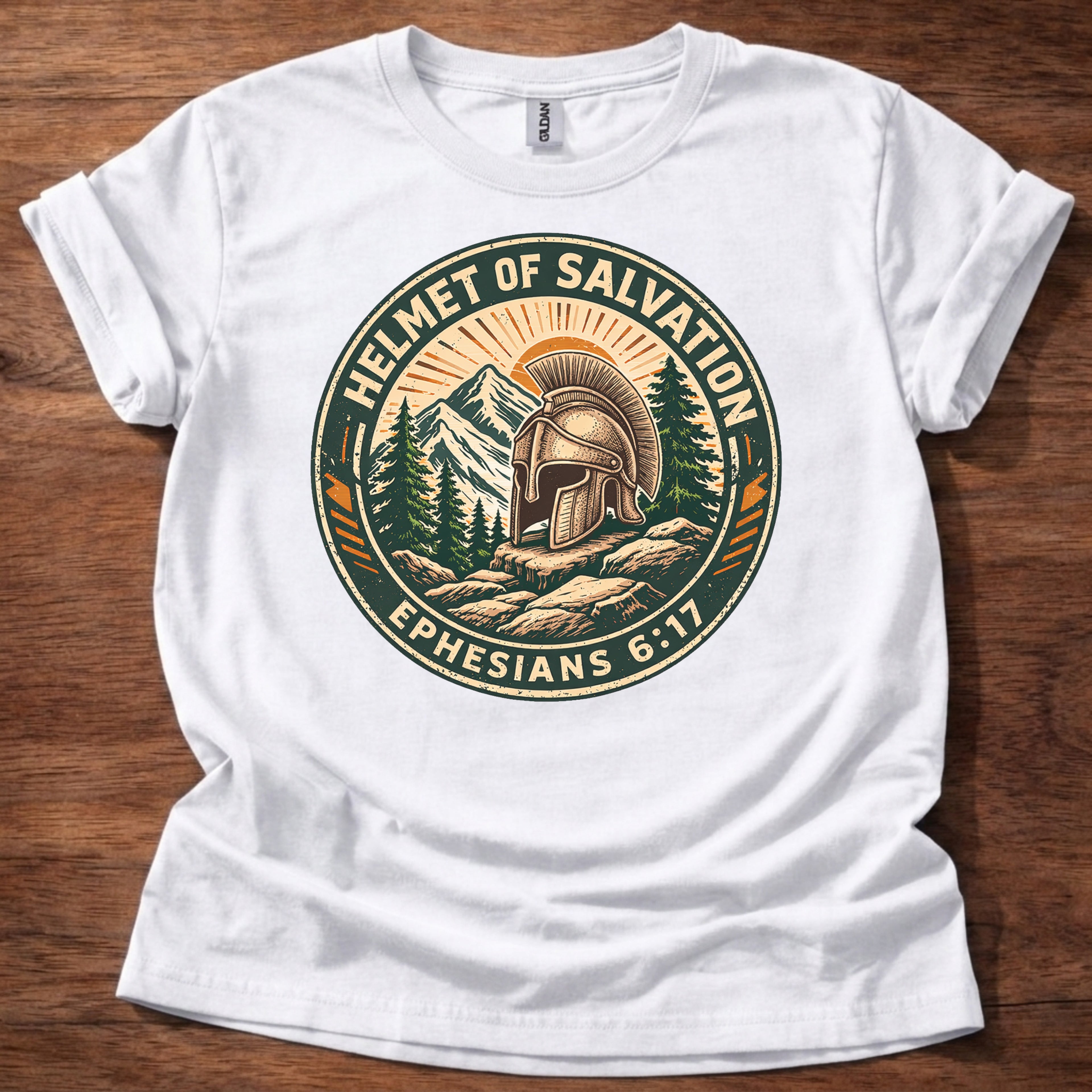 Helmet of Salvation T-Shirt