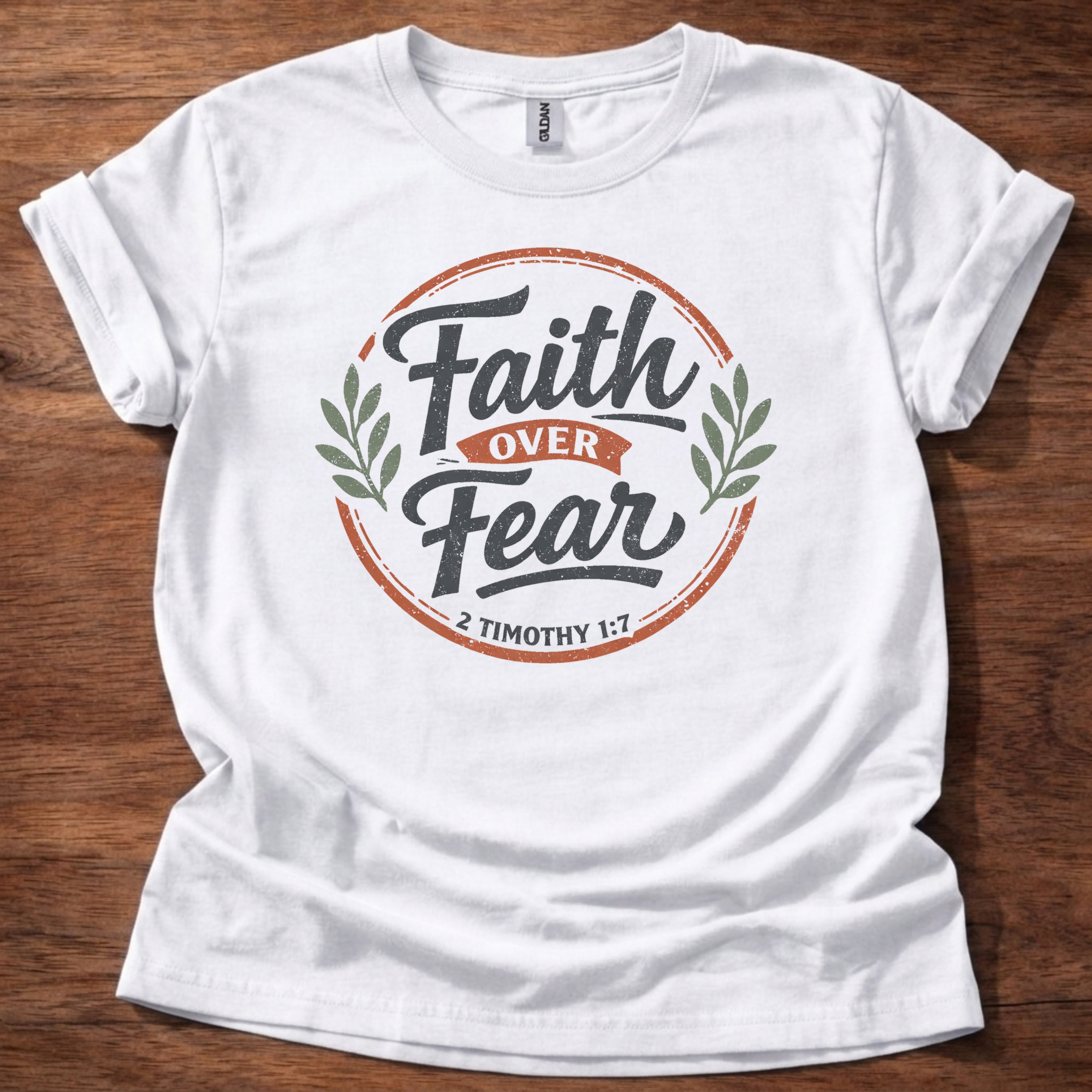 Faith over fear in color T-Shirt