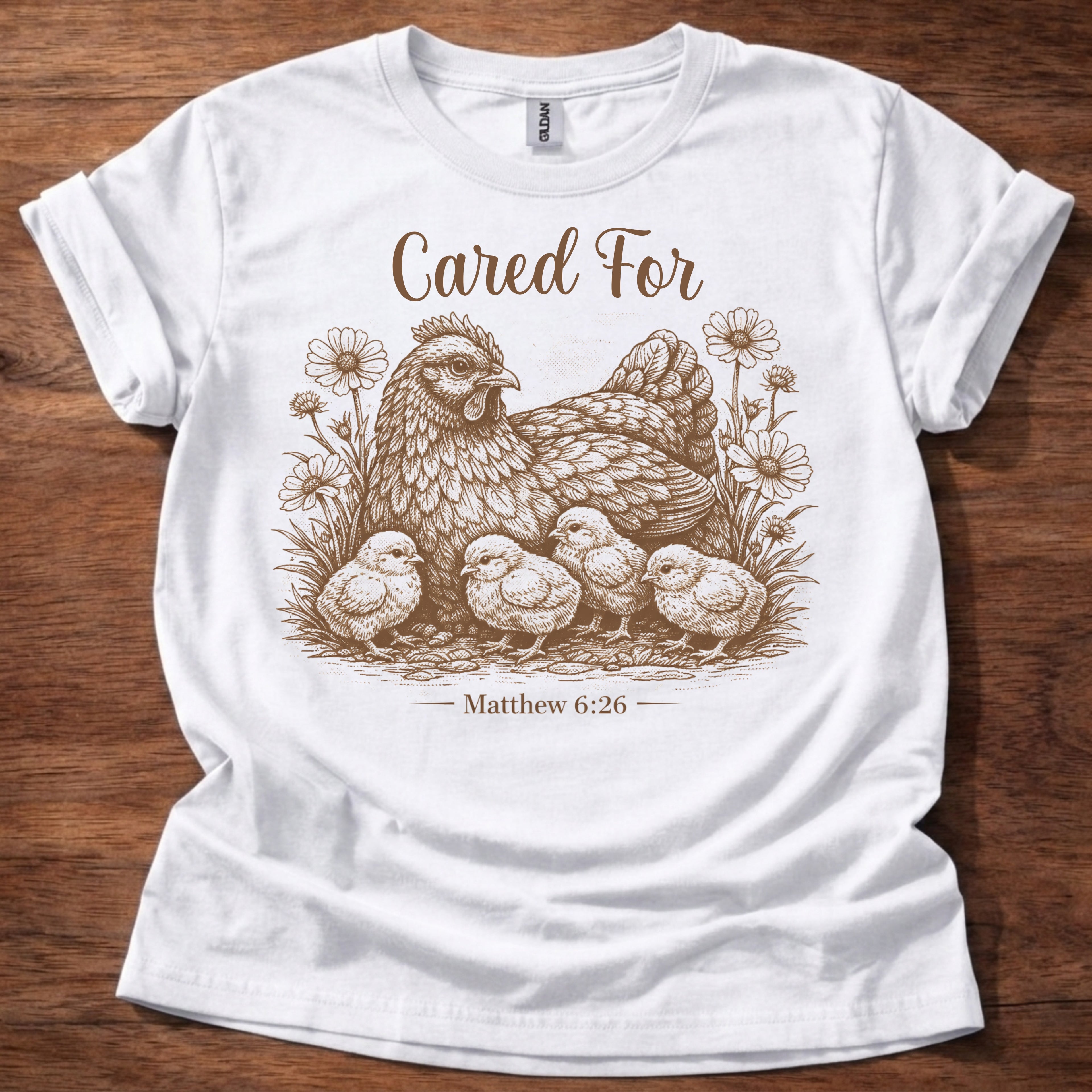 Chickens Cared For T-Shirt