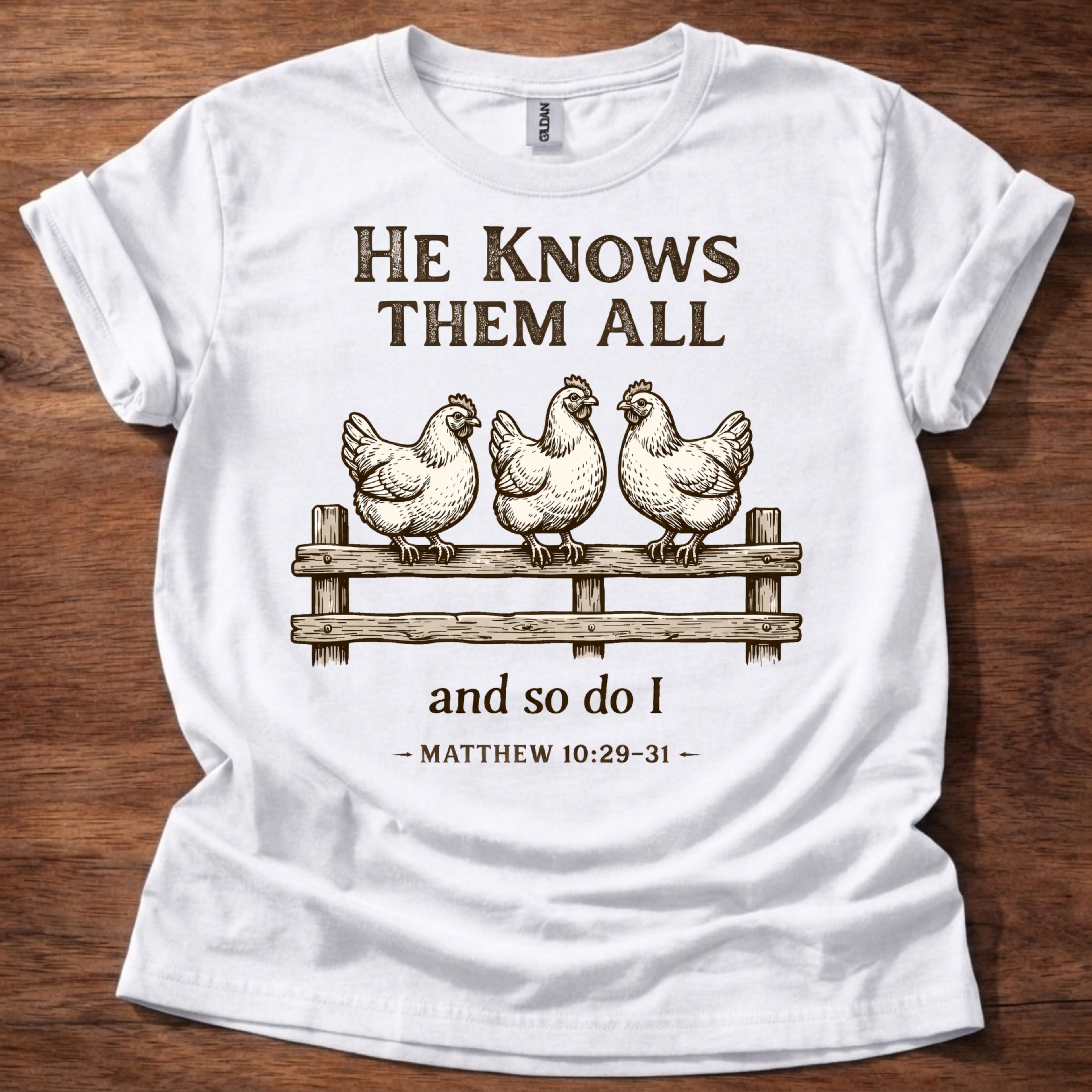 He Knows Them All T-Shirt