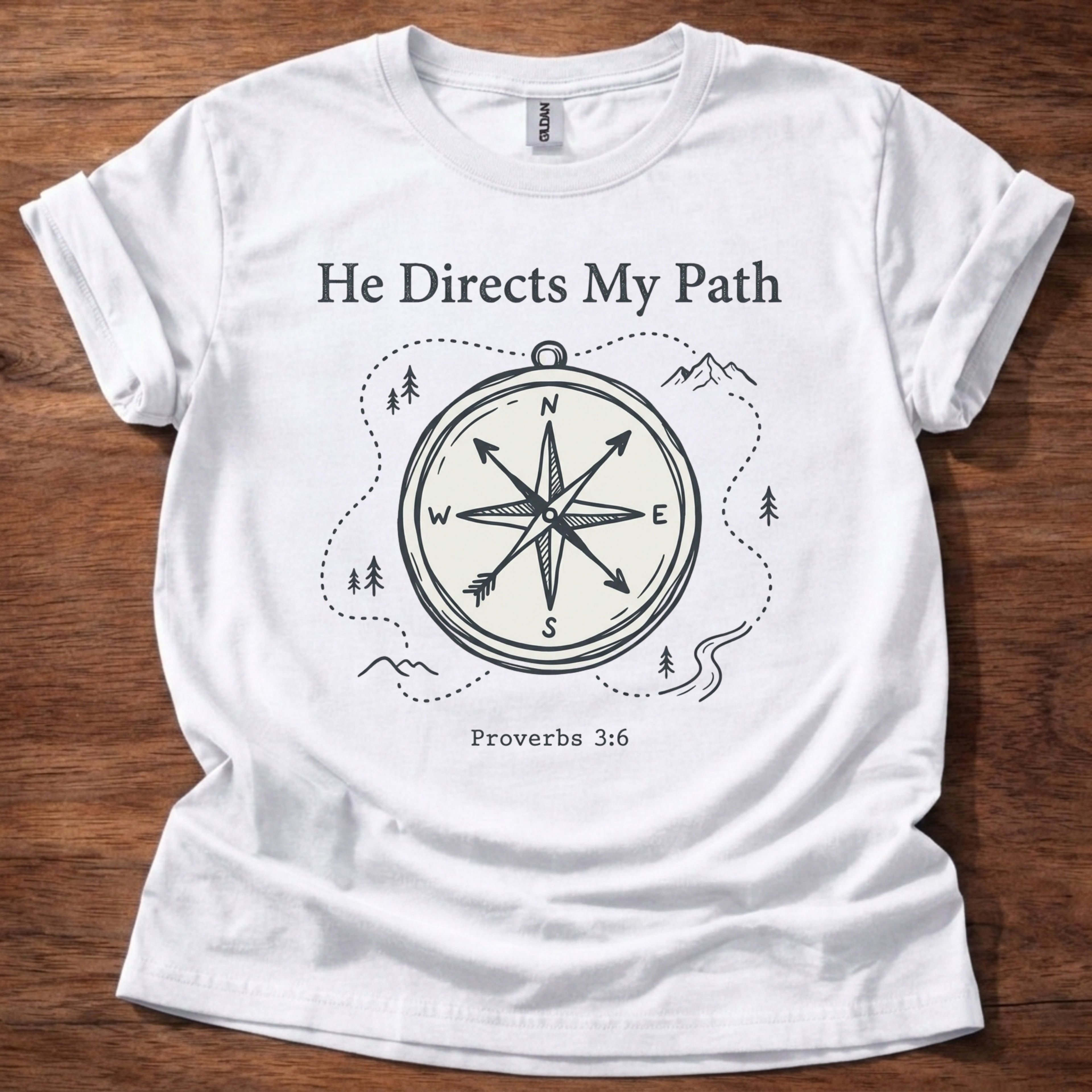 He Directs My Path T-Shirt