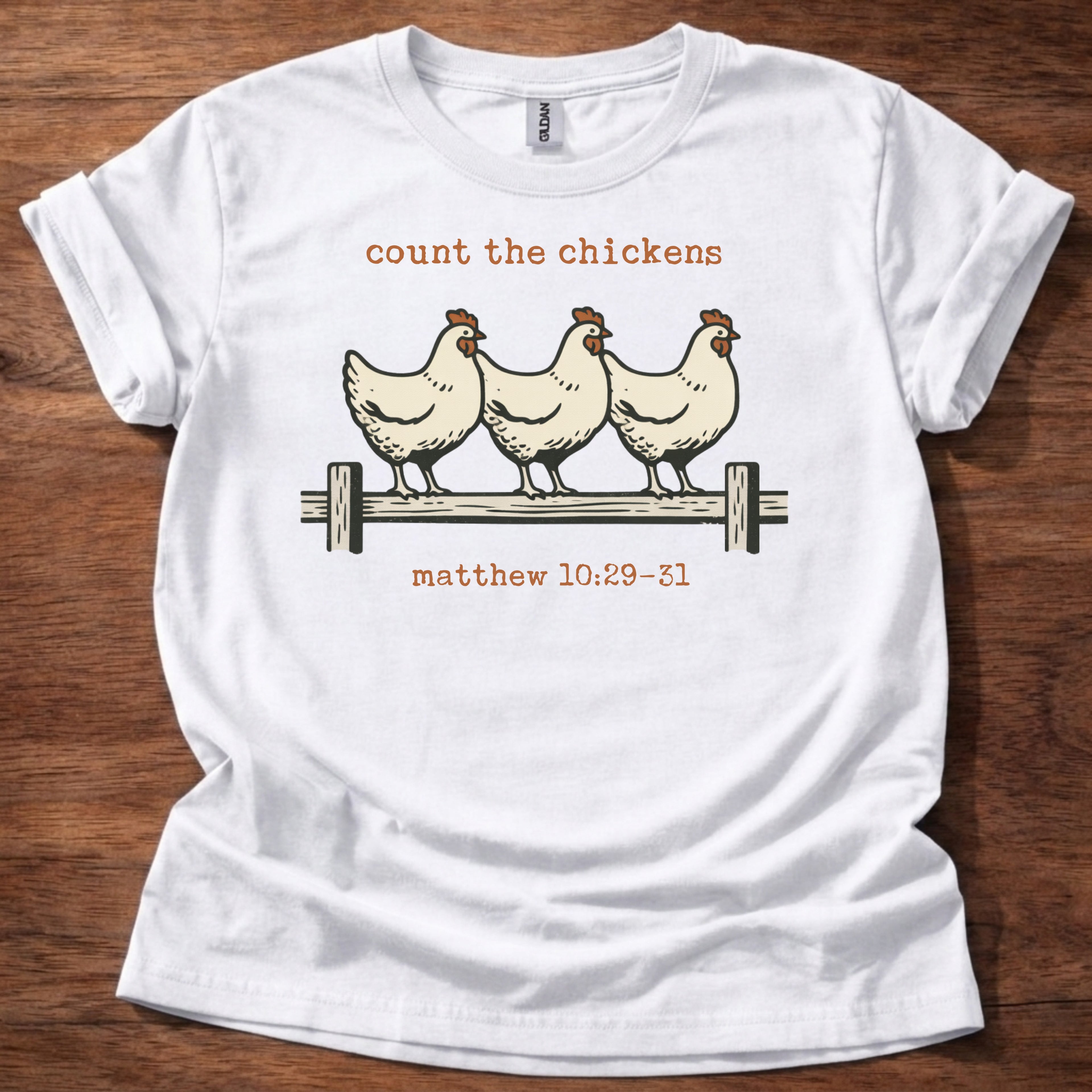 Count the chickens T-Shirt