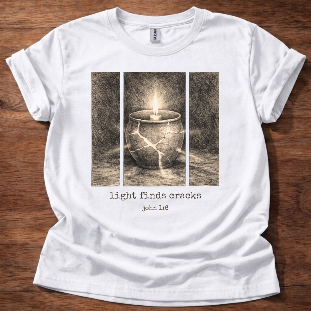 Light finds cracks T-Shirt