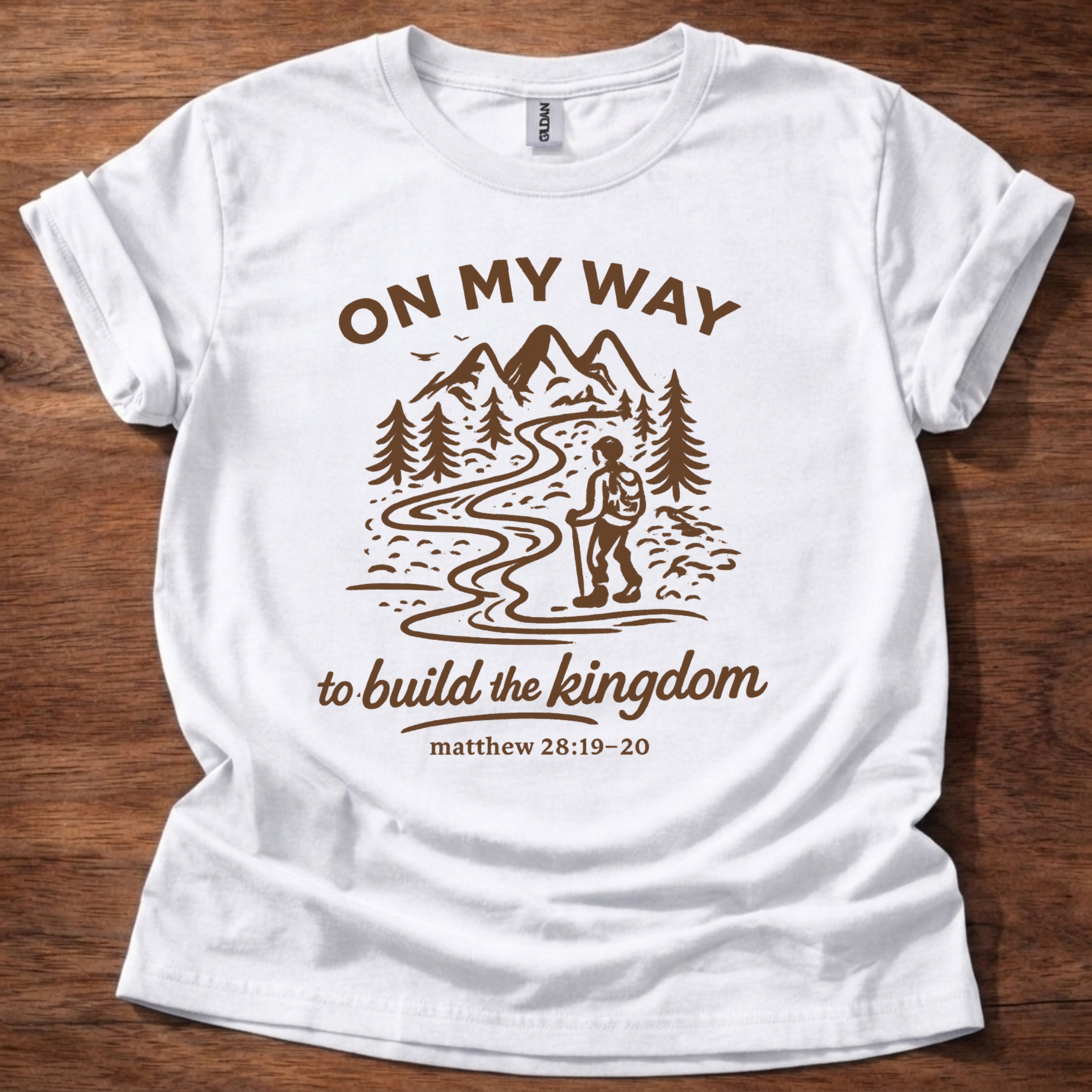 On My Way to build the Kingdom T-Shirt