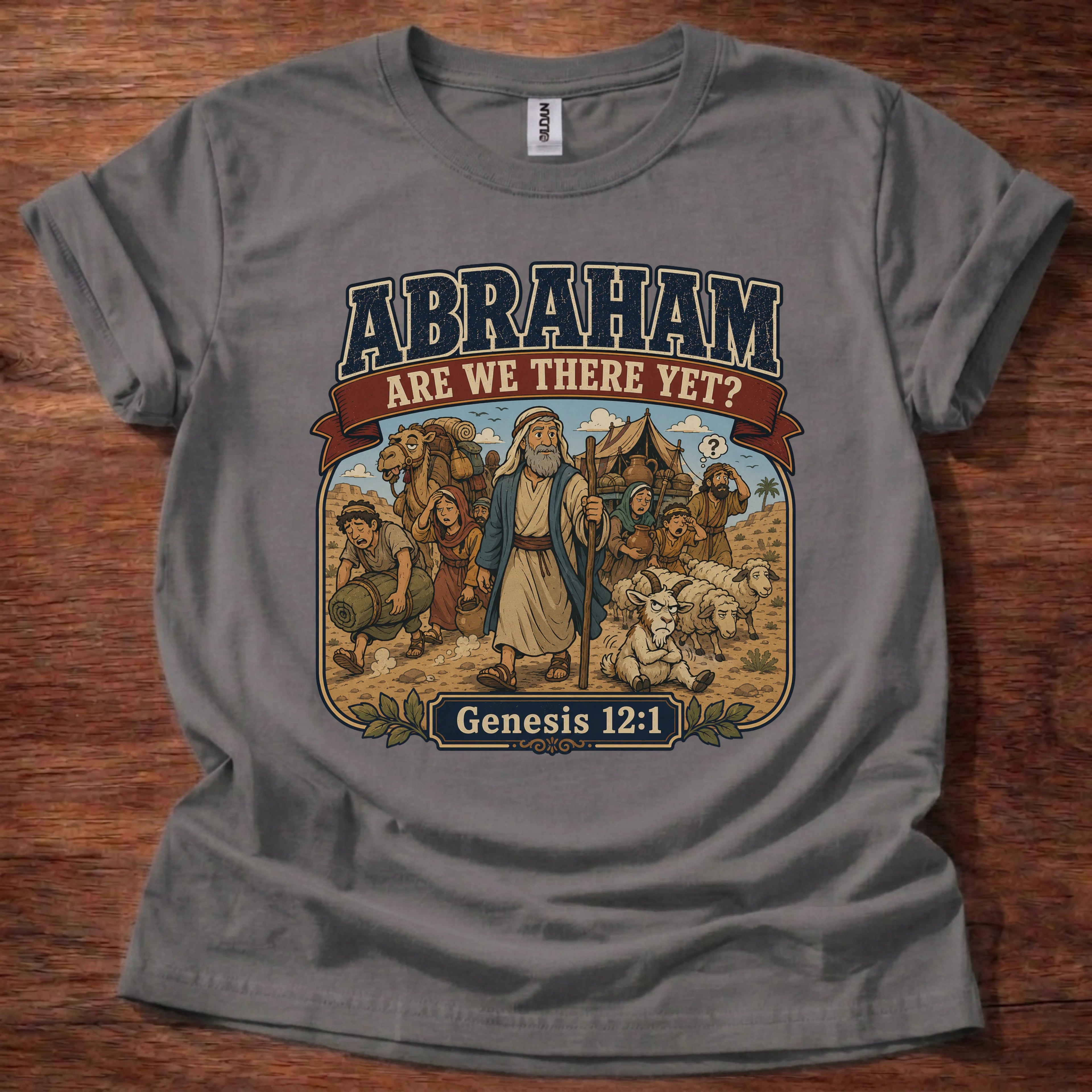 Abraham Are We There Yet T-Shirt