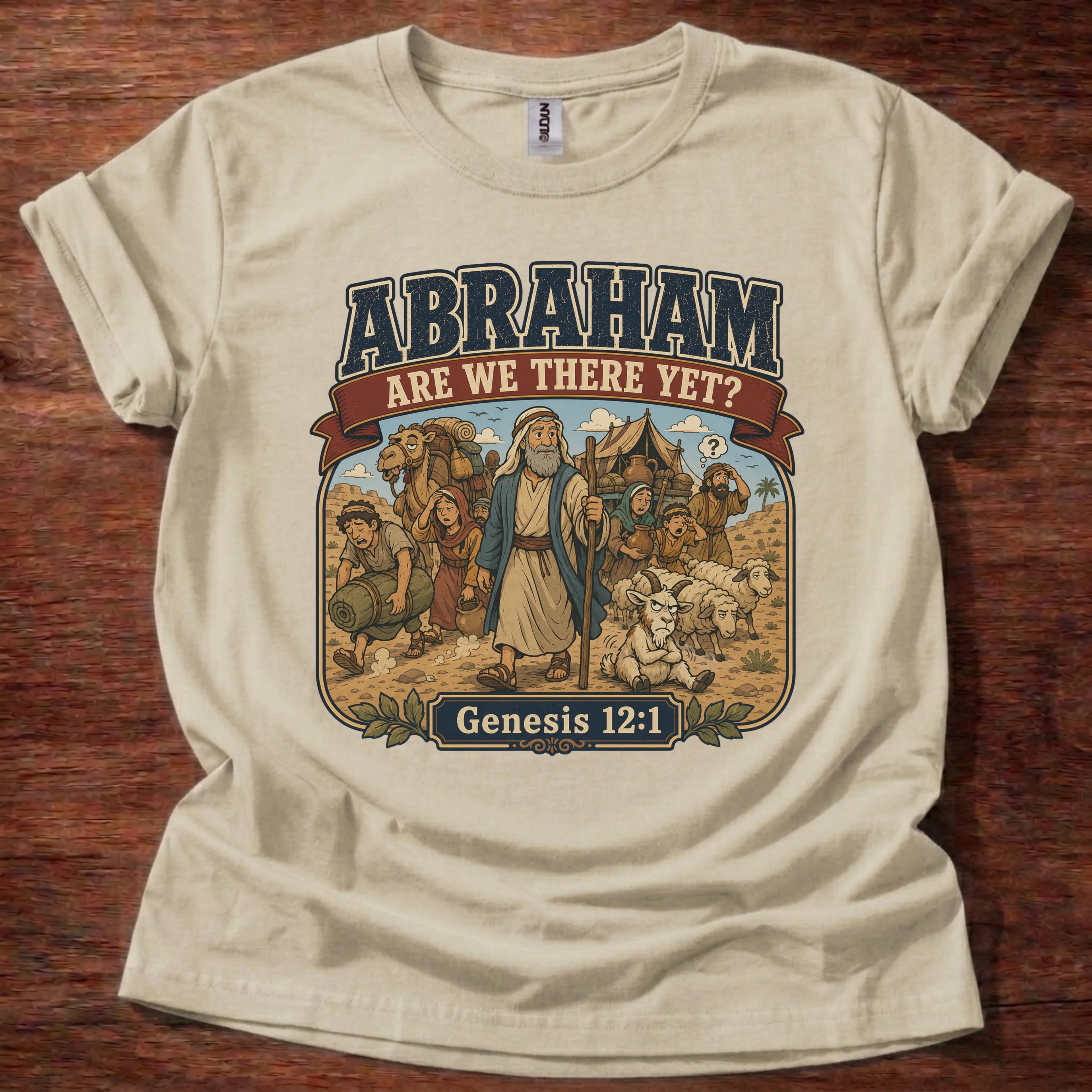 Abraham Are We There Yet T-Shirt