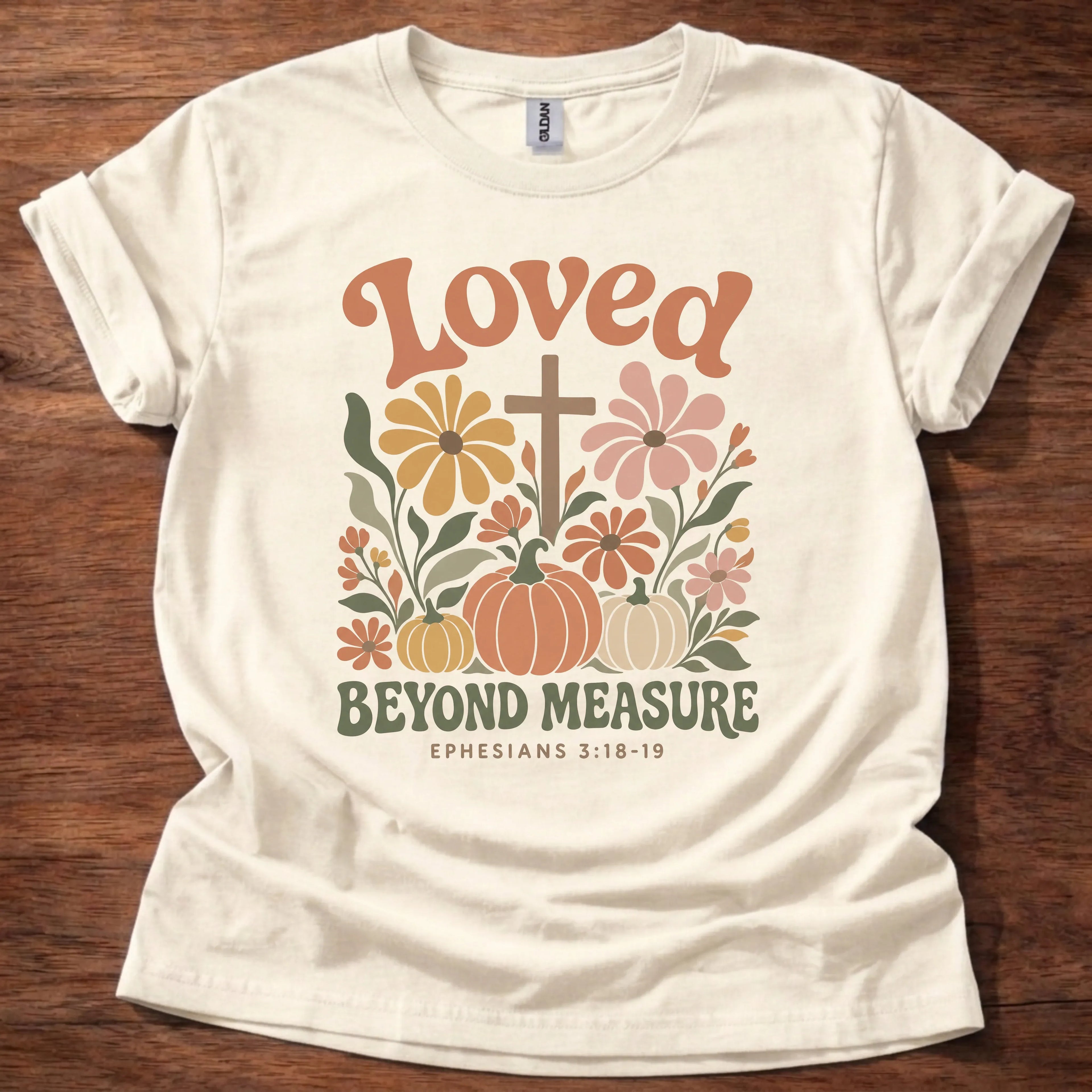 Beyond Measure Christian t-shirt in natural