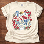 Red Letters Spoken Grace T-Shirt