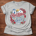 Red Letters Spoken Grace T-Shirt