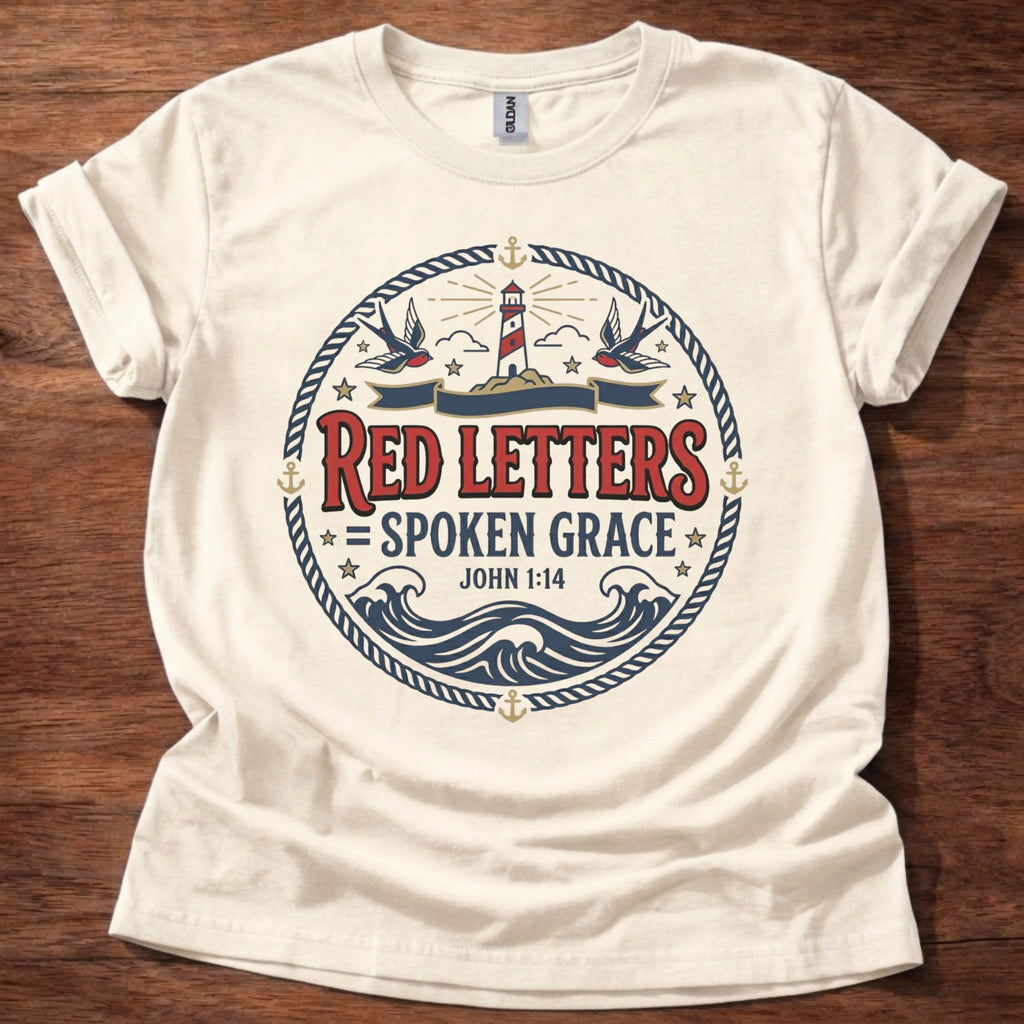 Red Letters Grace T-Shirt