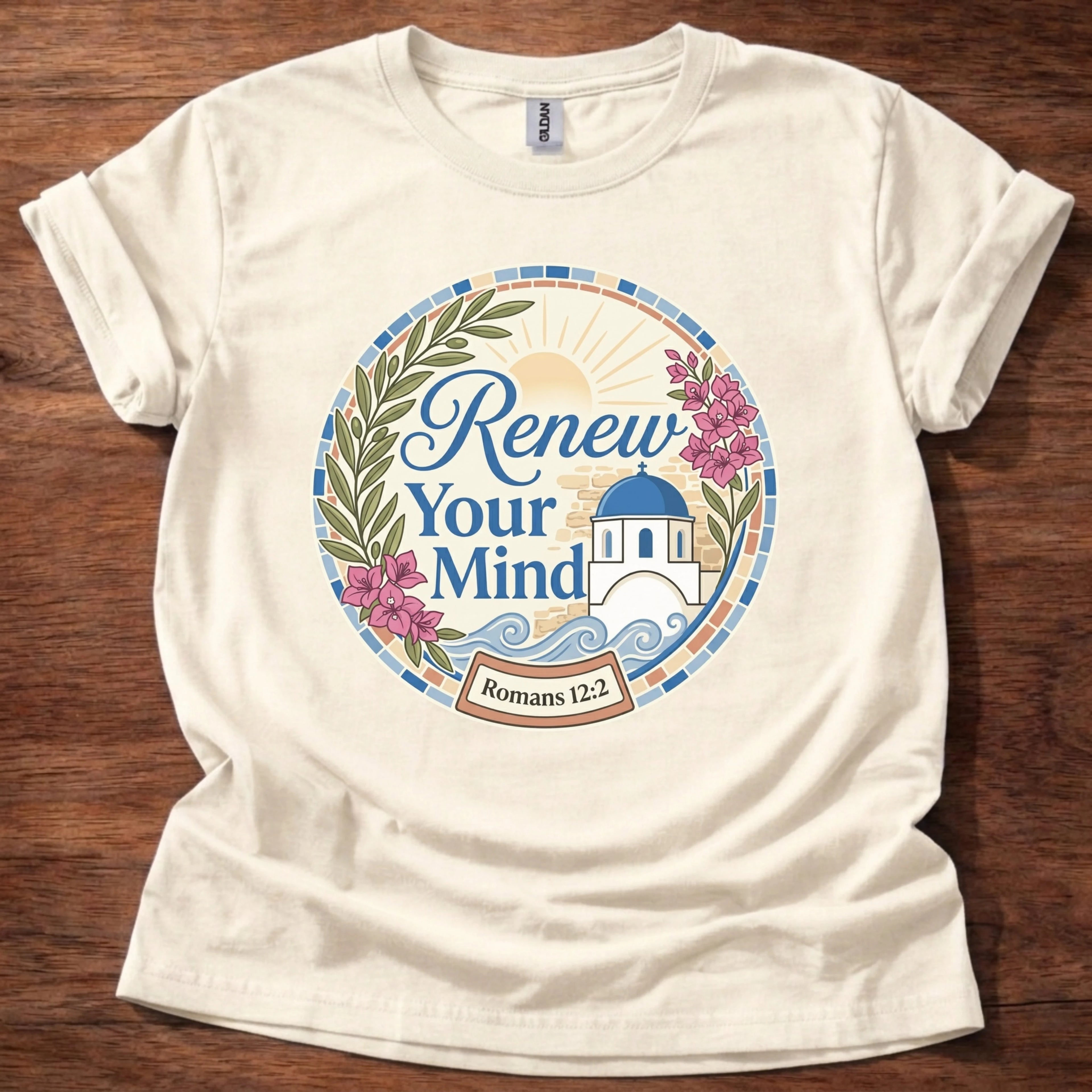 Renew Your Mind Mosaic T-Shirt