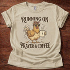 Running on Prayer & Coffee T-Shirt