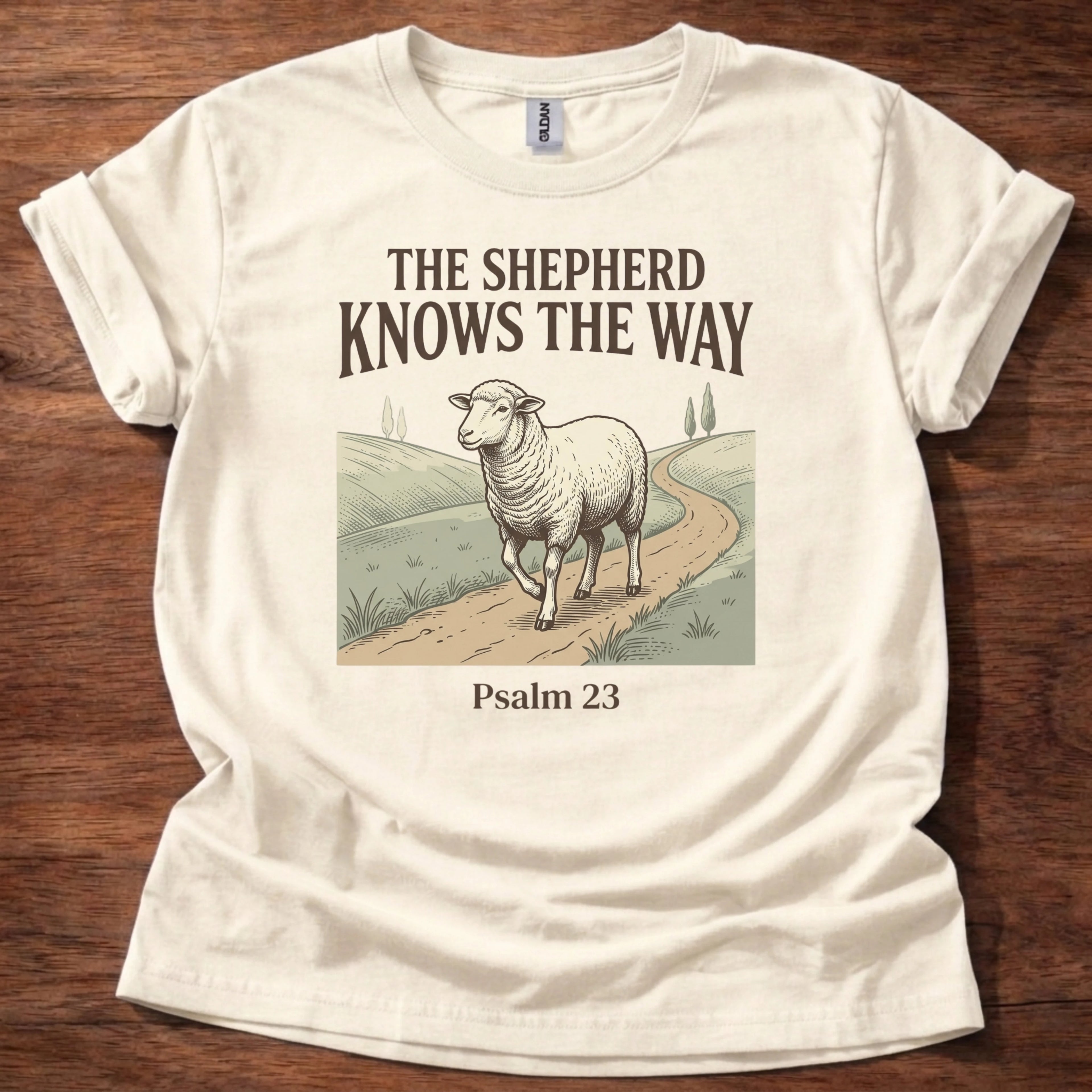 The Shepherd Knows the Way T-Shirt
