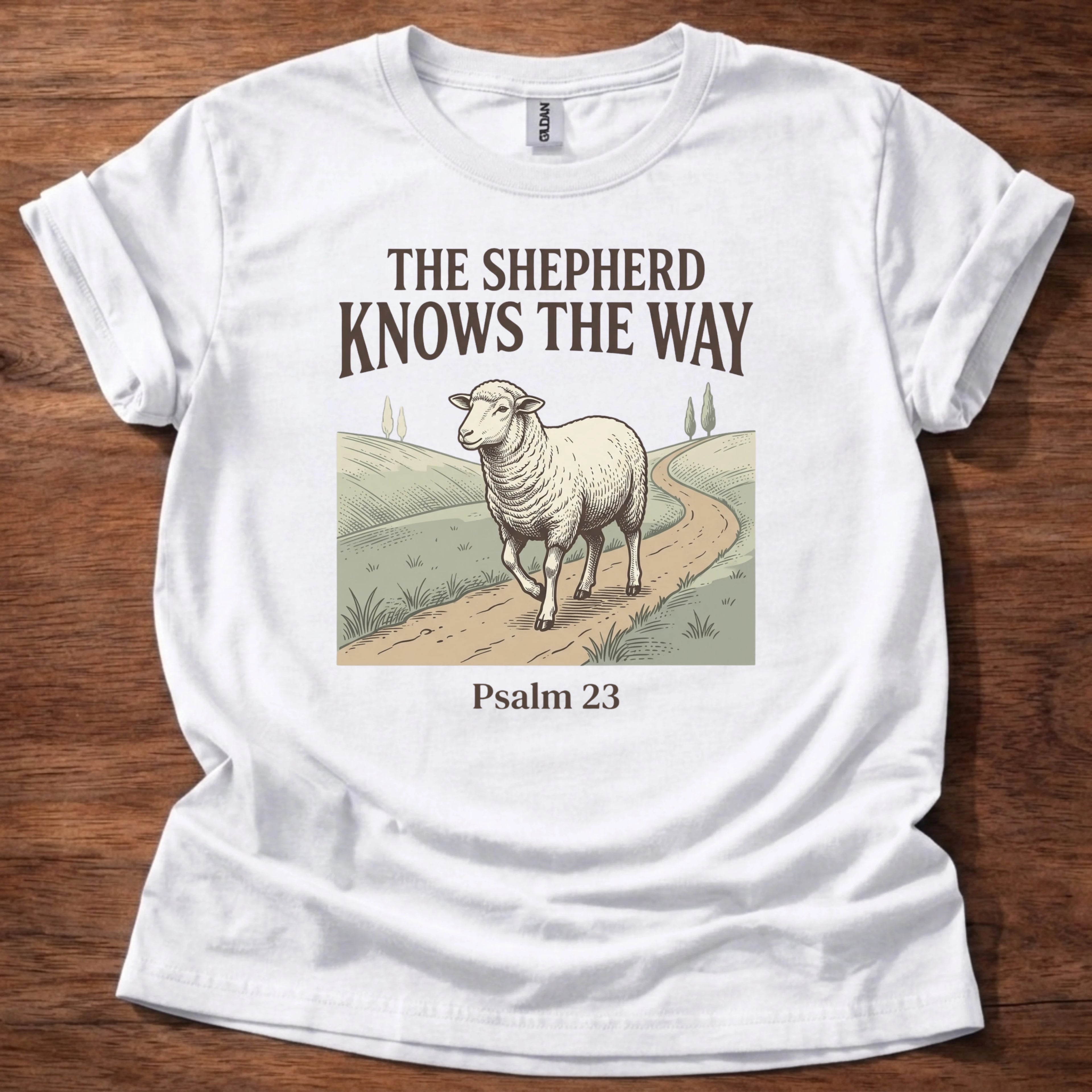 The Shepherd Knows the Way T-Shirt