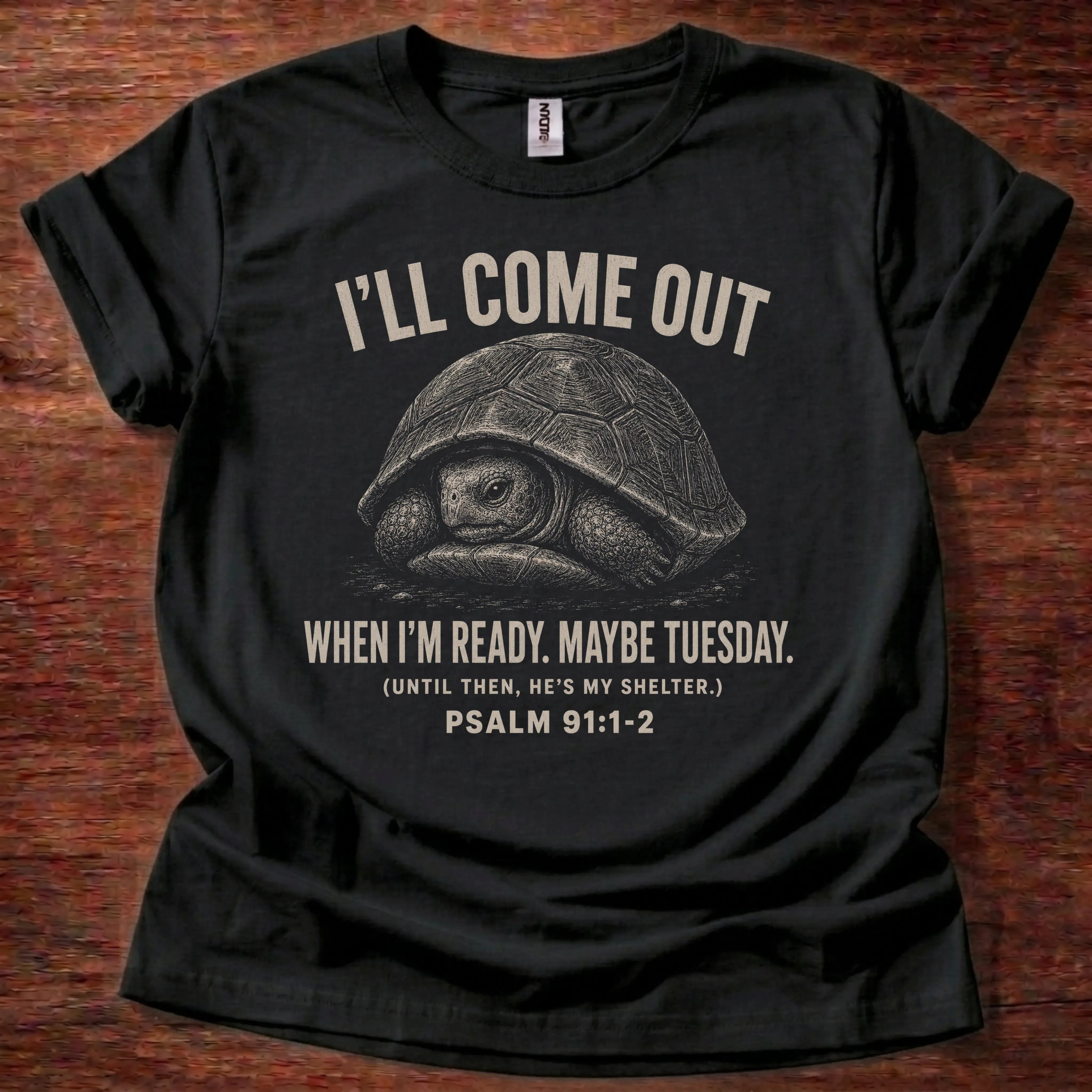 When I'm Ready Christian t-shirt in black